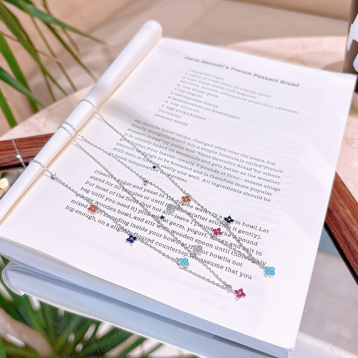 925 Silver Necklace Fresh Confession Gold