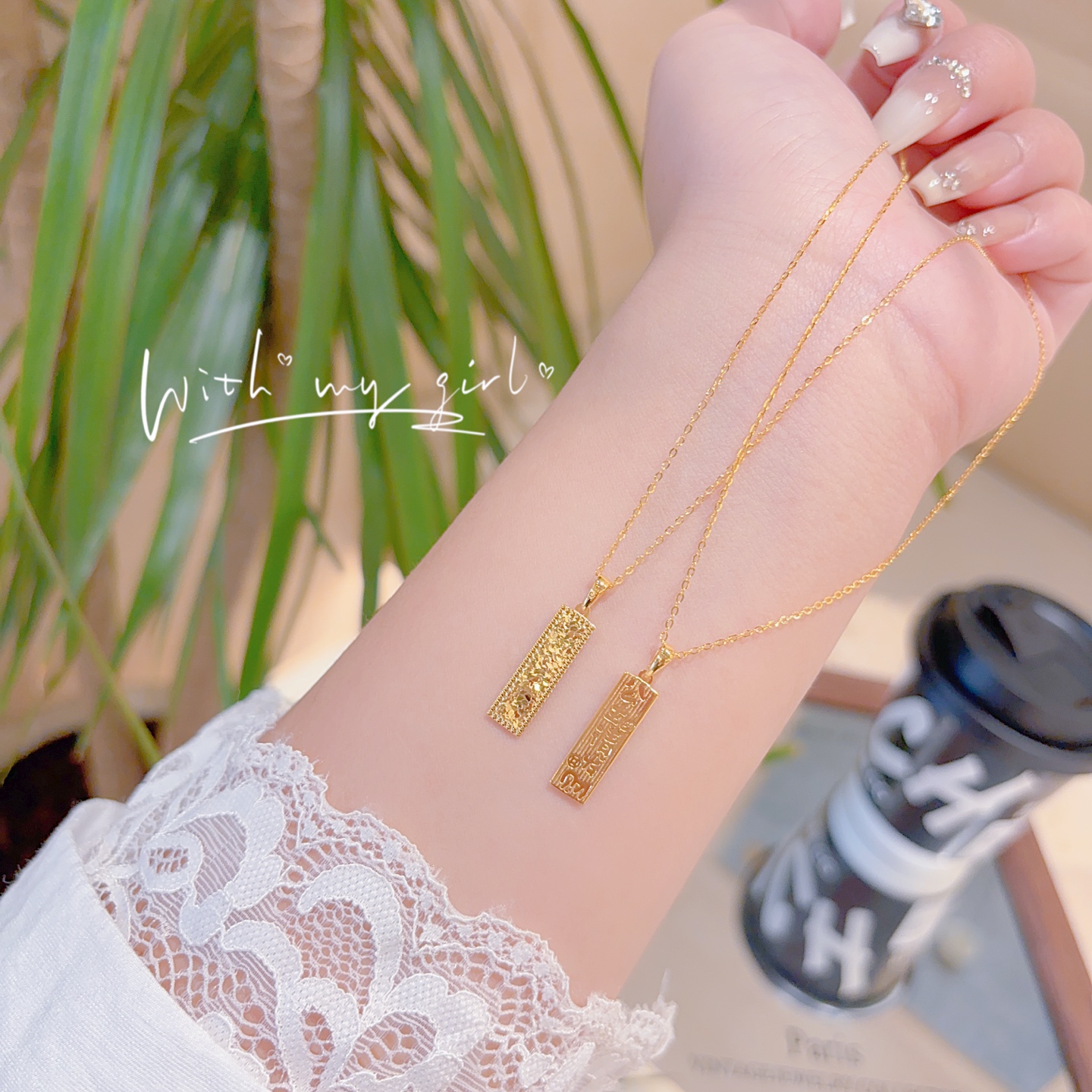 Fine Silver Necklace Delicate Confession Silver