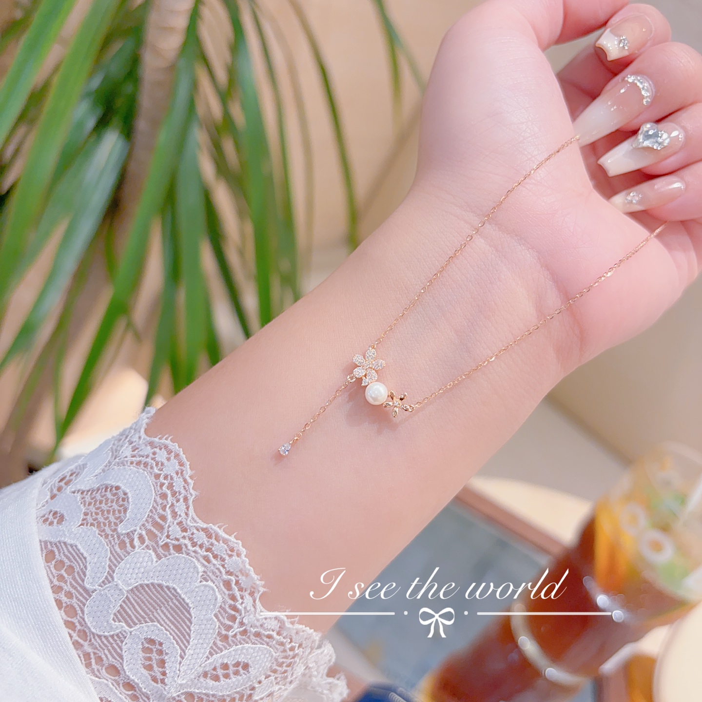 S925 Sterling Silver Necklace French New Year Silver