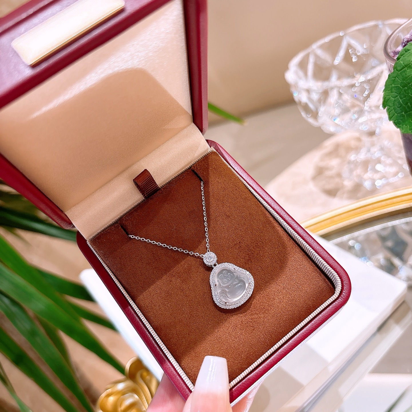 S925 Sterling Silver Necklace Ultra Minimal Anniversary Silver