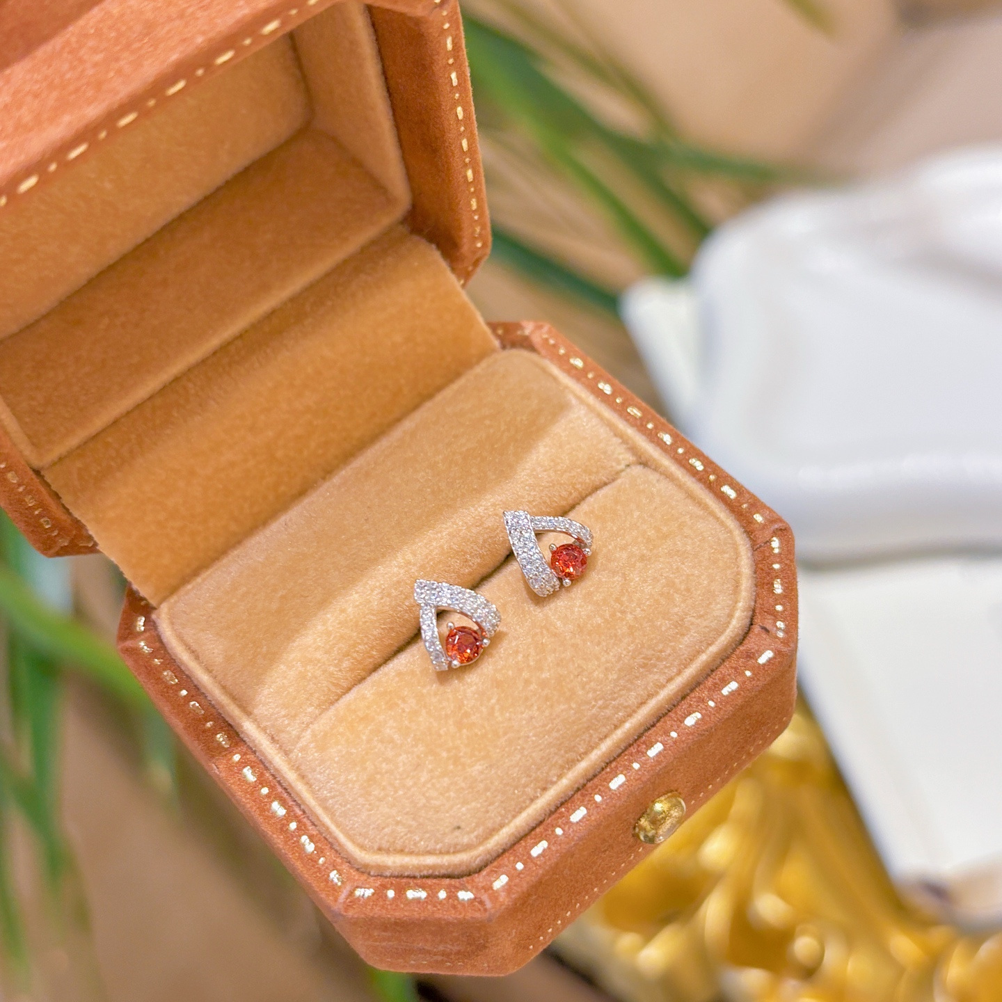 Hypoallergenic Silver Earrings Soft Teacher's Day Gold