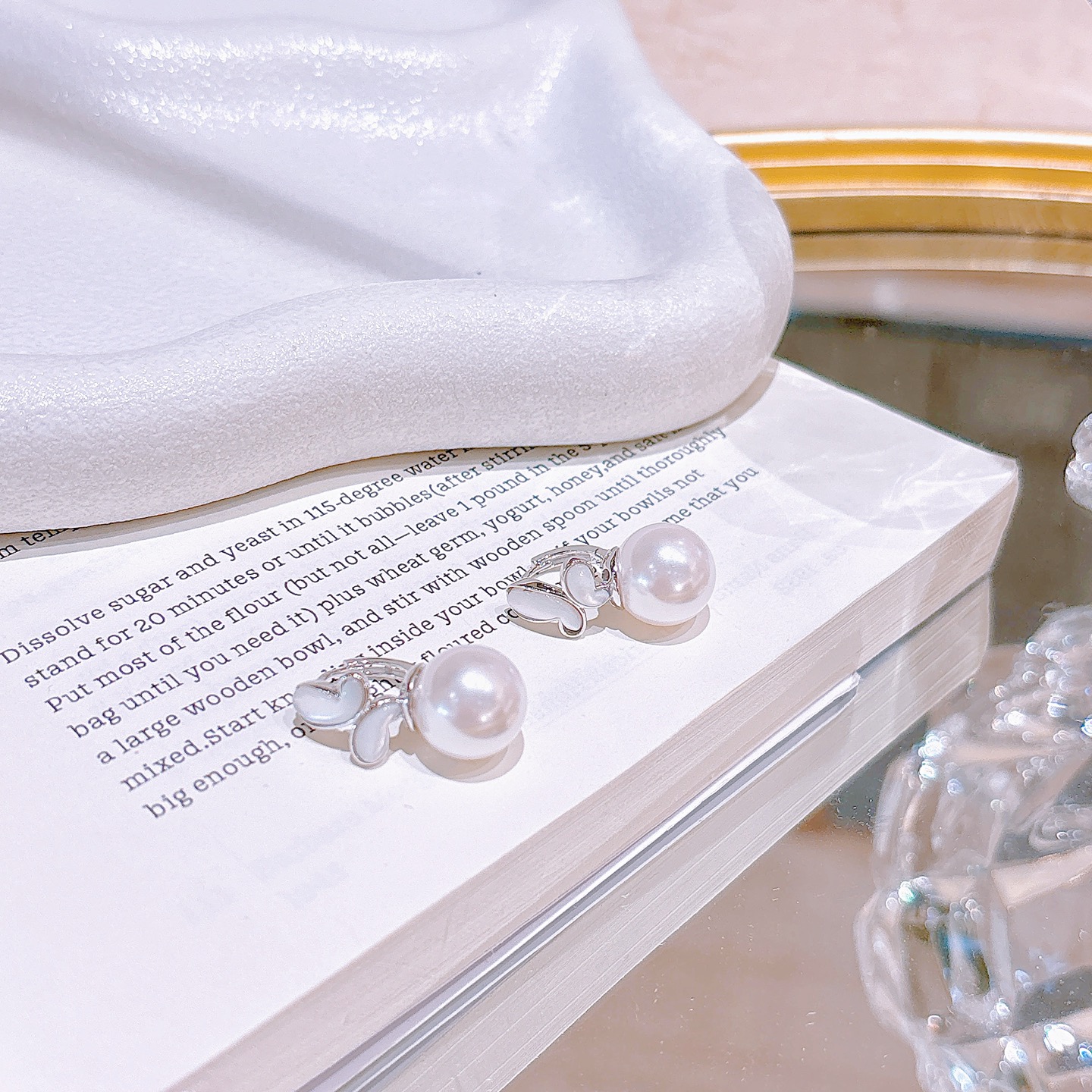 Nickel Free Silver Ear Cuffs Soft Mother's Birthday Silver