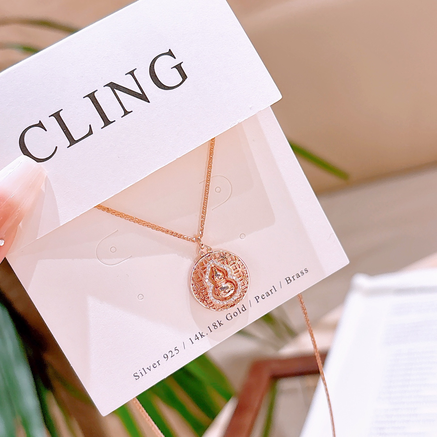 S925 Sterling Silver Necklace Gentle Father's Day Silver