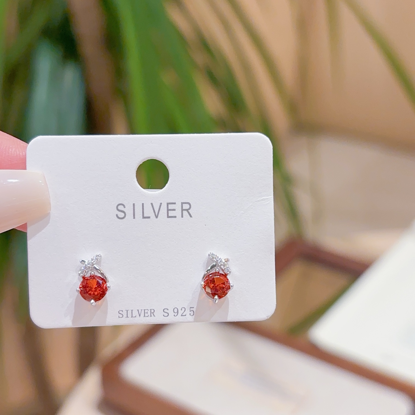 Hypoallergenic Silver Earrings Premium Anniversary Gold