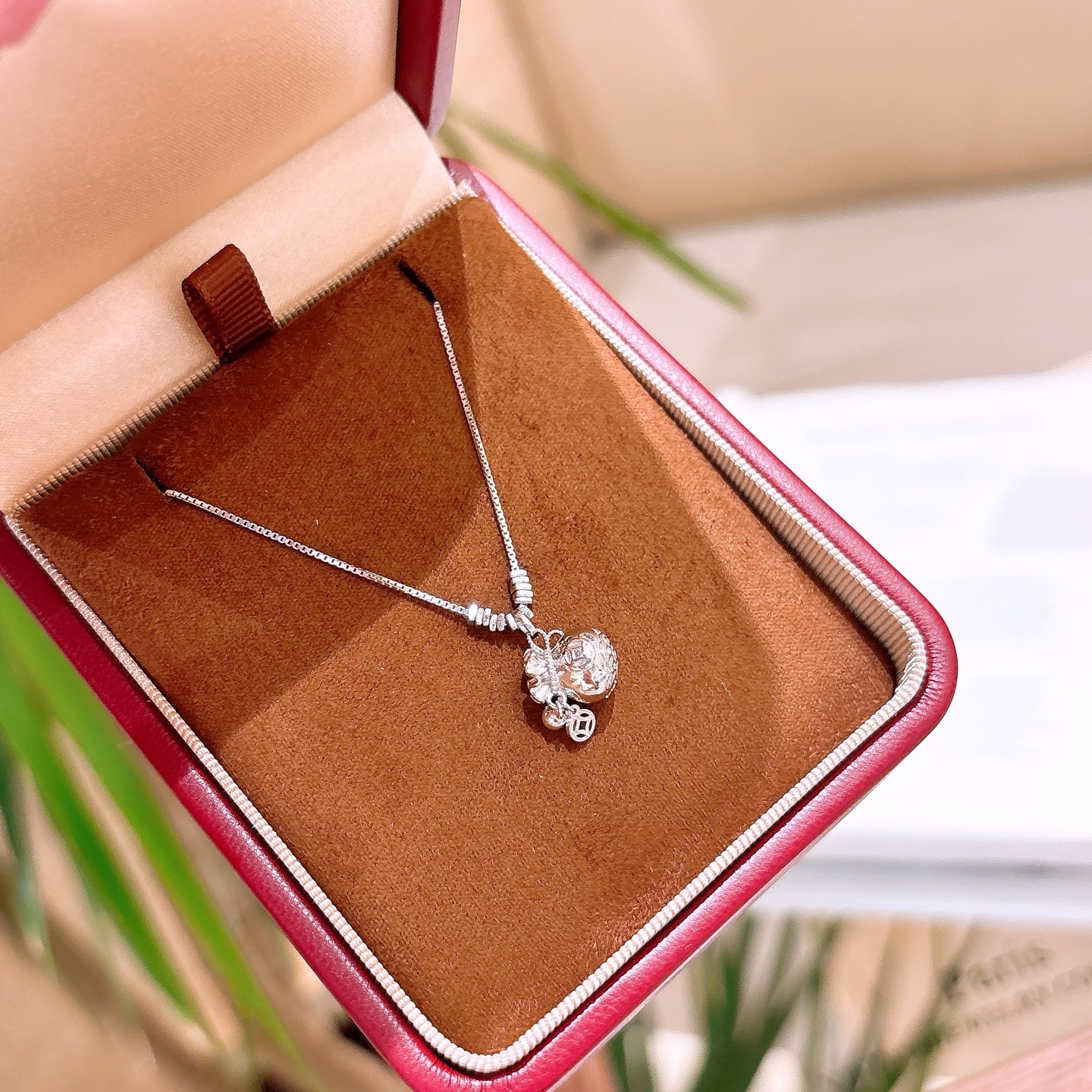 Nickel Free Silver Necklace Pure Office Silver