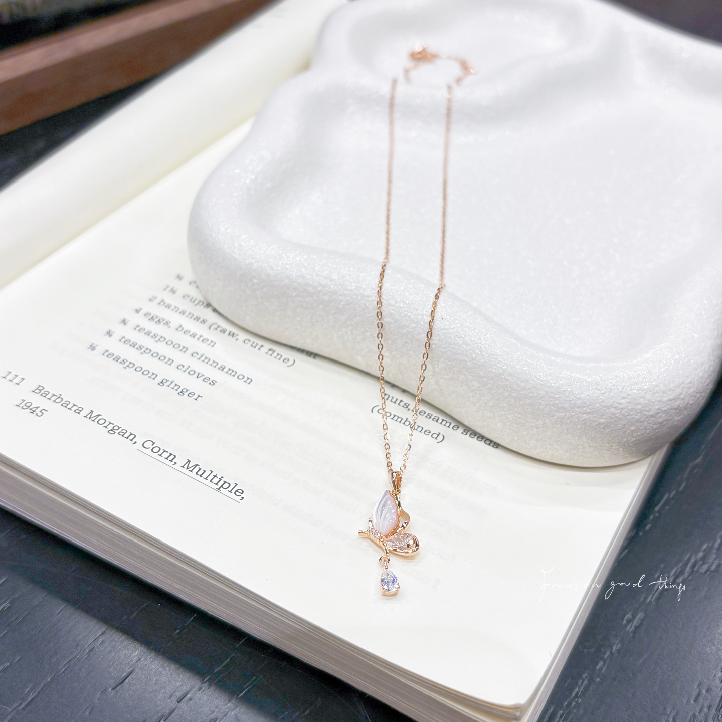 Fine Silver Necklace Korean Style Housewarming Silver