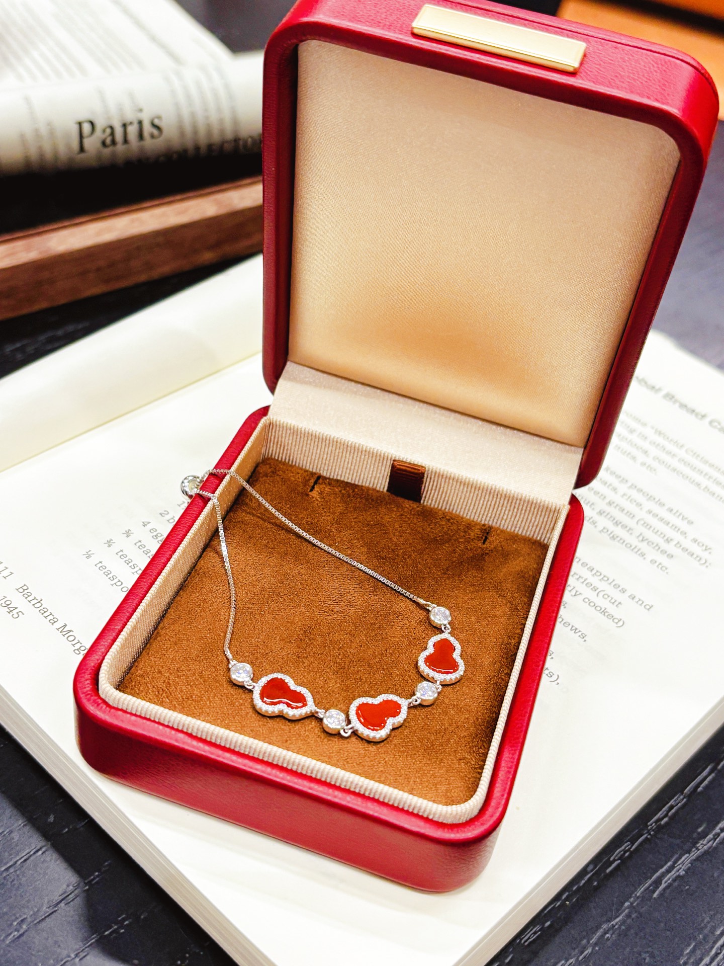 925 Silver Moissanite Bracelet Ins Style Valentine's Day Silver