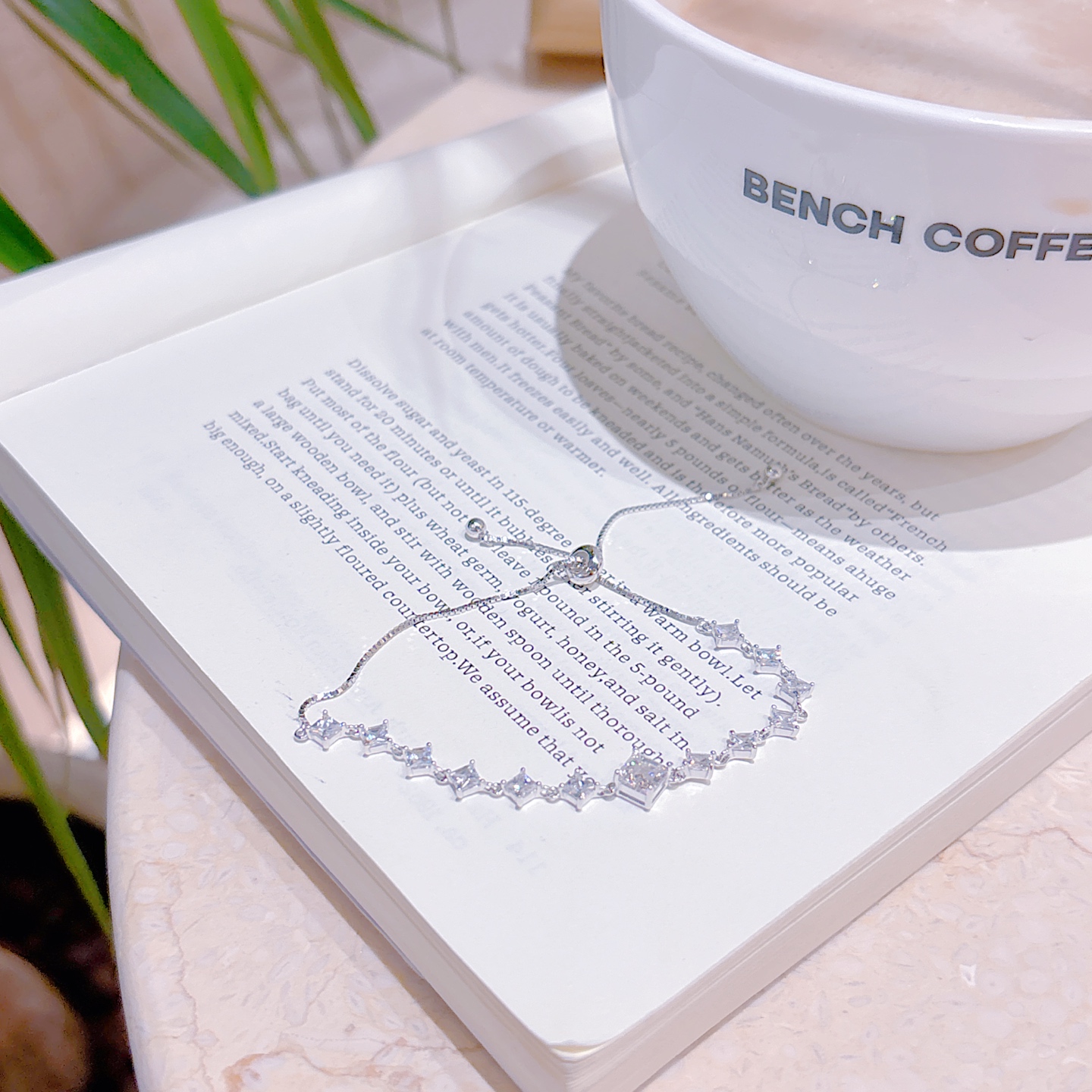 S925 Sterling Silver Moissanite Bracelet Artistic Christmas Gold