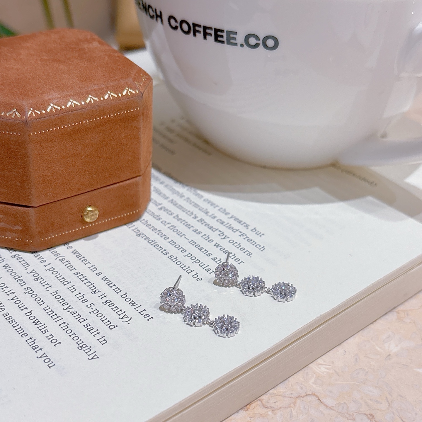 Low Allergy Silver Moissanite Studs Minimalist Spring Festival Silver