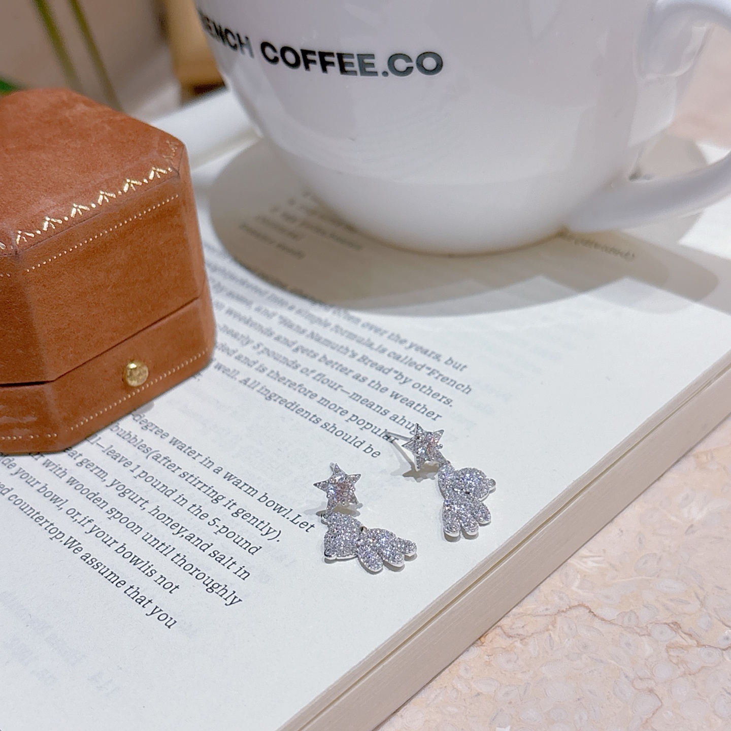 Nickel Free Silver Moissanite Studs Cute Gift for Her Silver