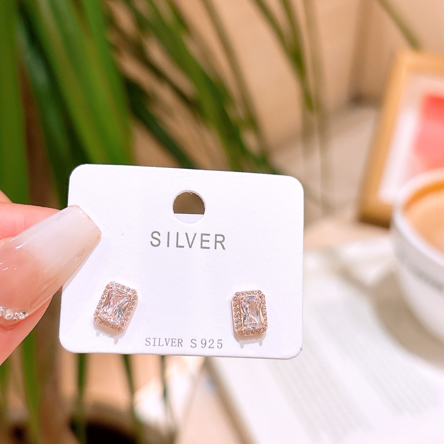 925 Silver Earrings Dainty Travel Silver