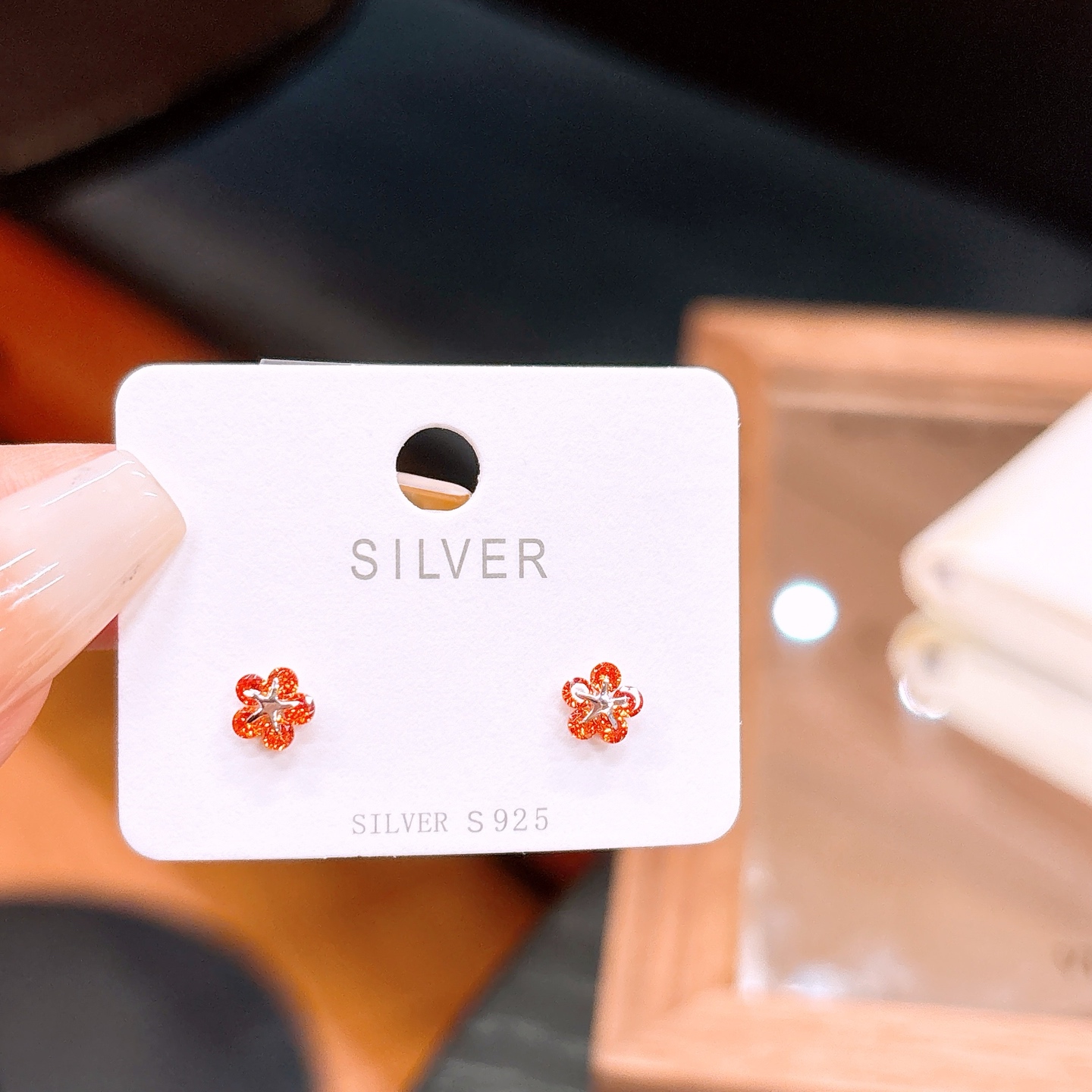 Nickel Free Silver Earrings Dainty Wedding Favor Silver