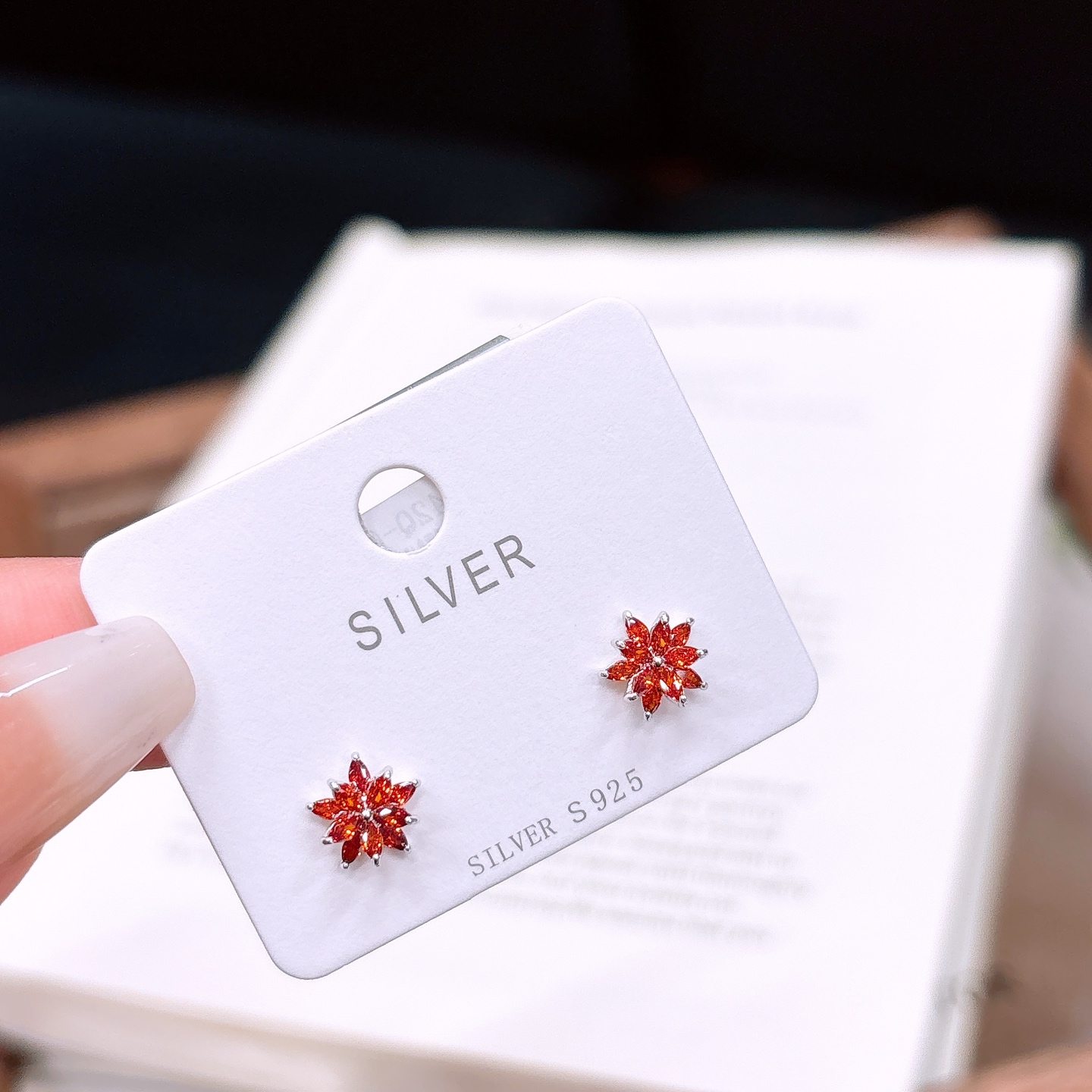 Solid Silver Earrings Ultra Minimal Banquet Silver