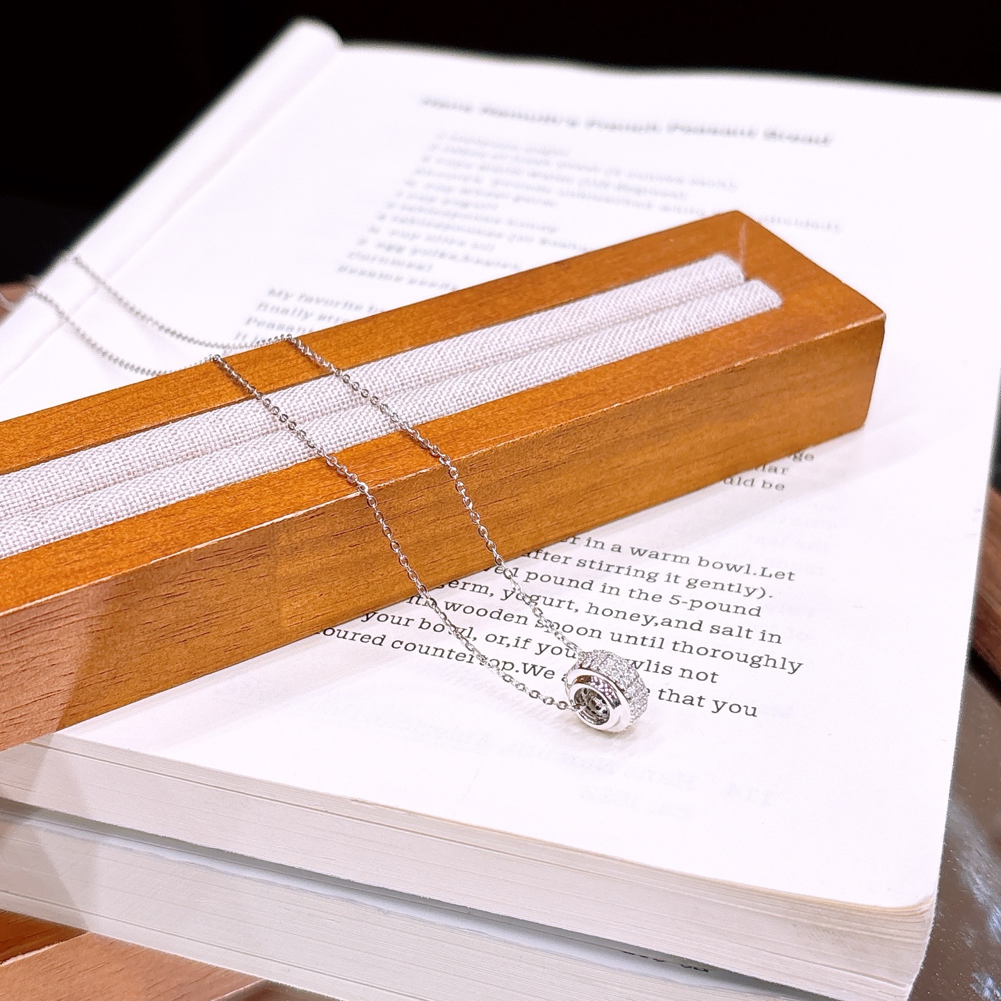 Hypoallergenic Silver Moissanite Necklace Playful Wedding Registration