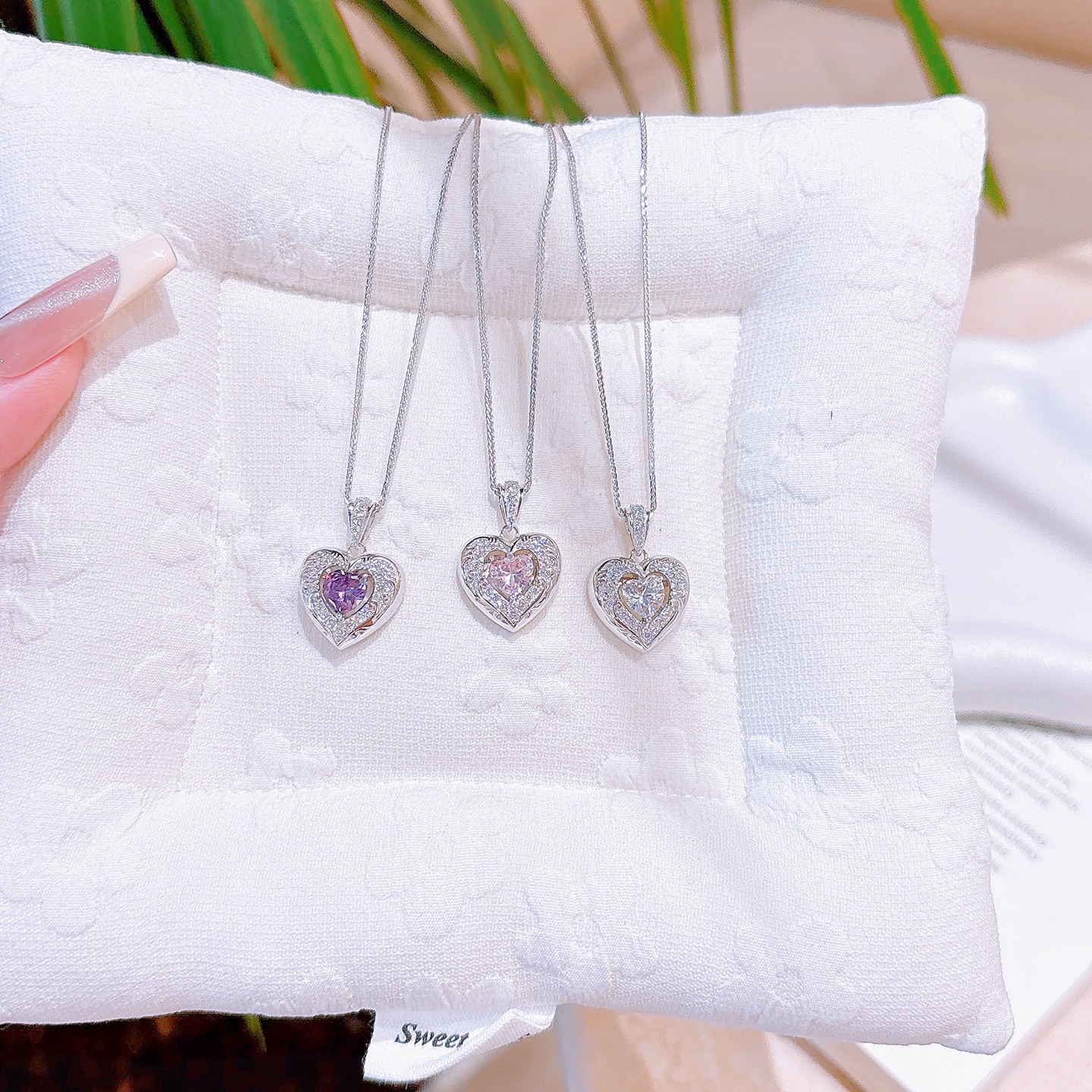 Solid Silver Necklace Unique Party Gold