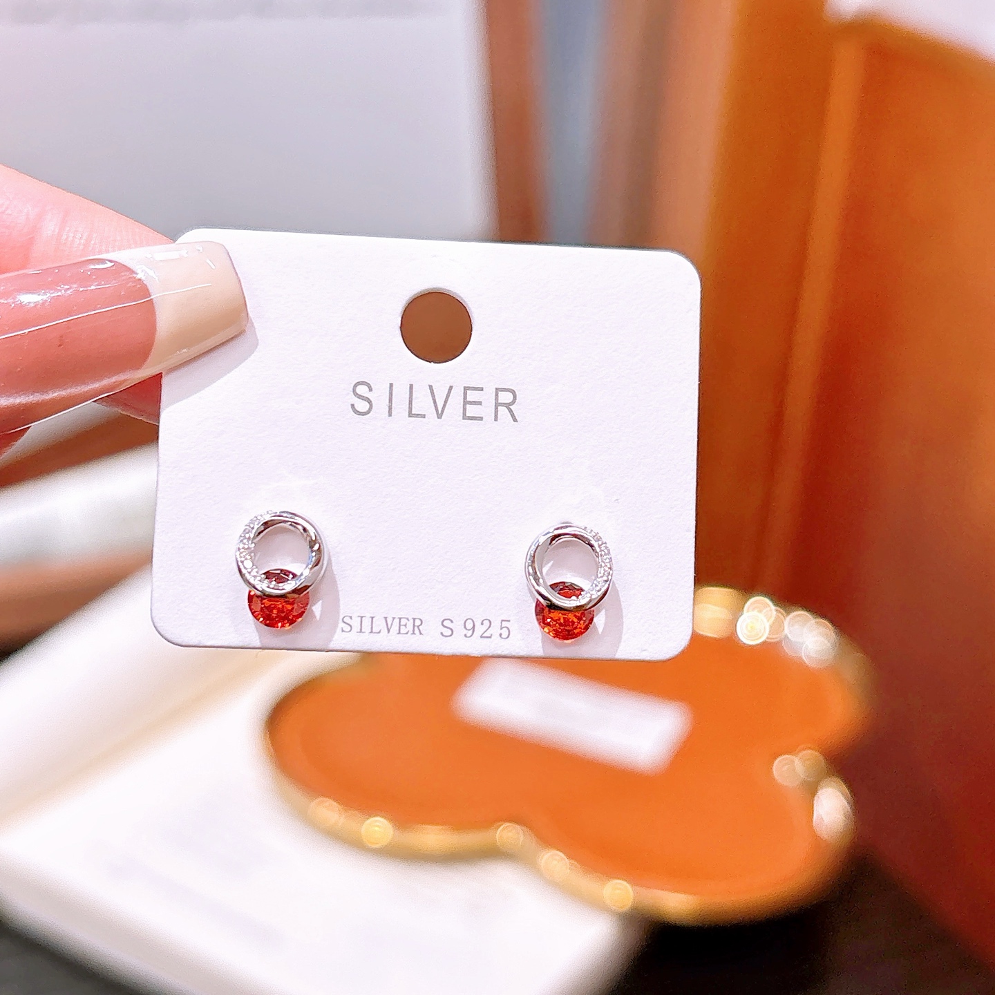 Hypoallergenes Silber Ohrringe Frisch Hochzeit Silber