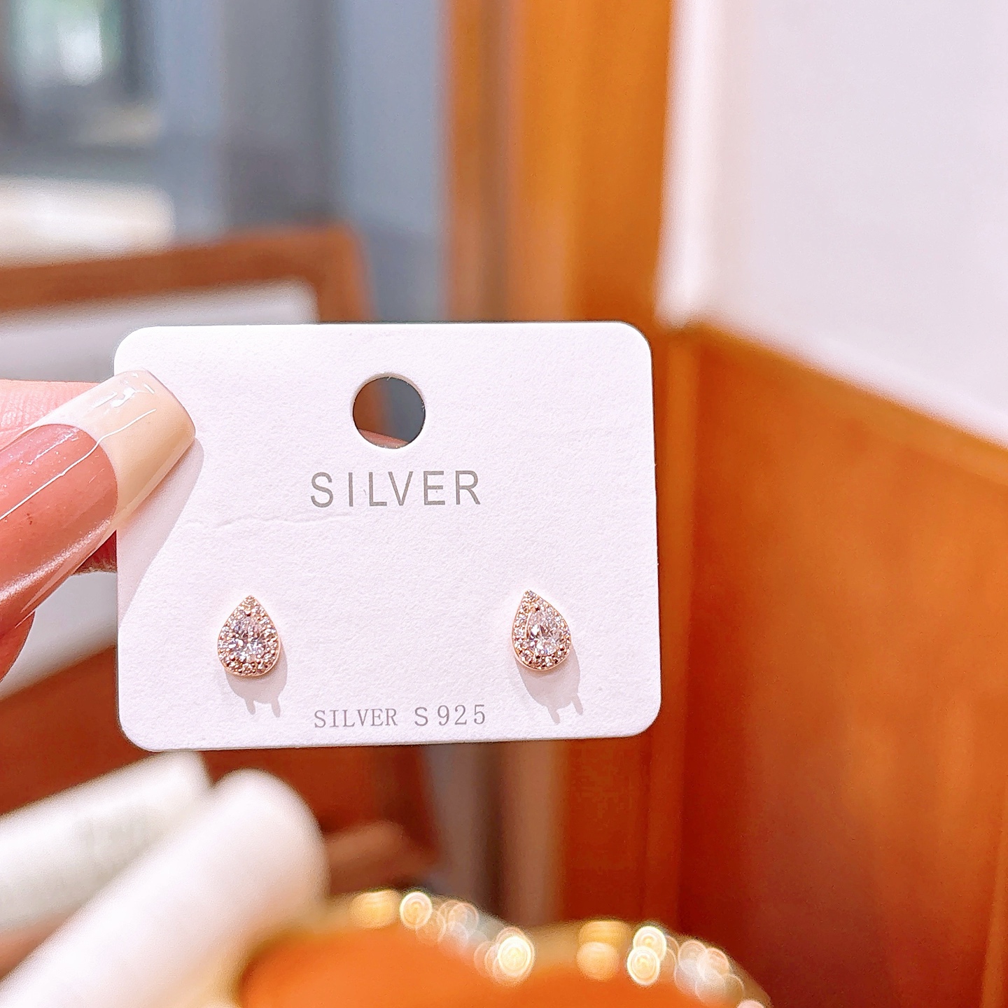 Nickel Free Silver Earrings Cute Bestie Gift Gold