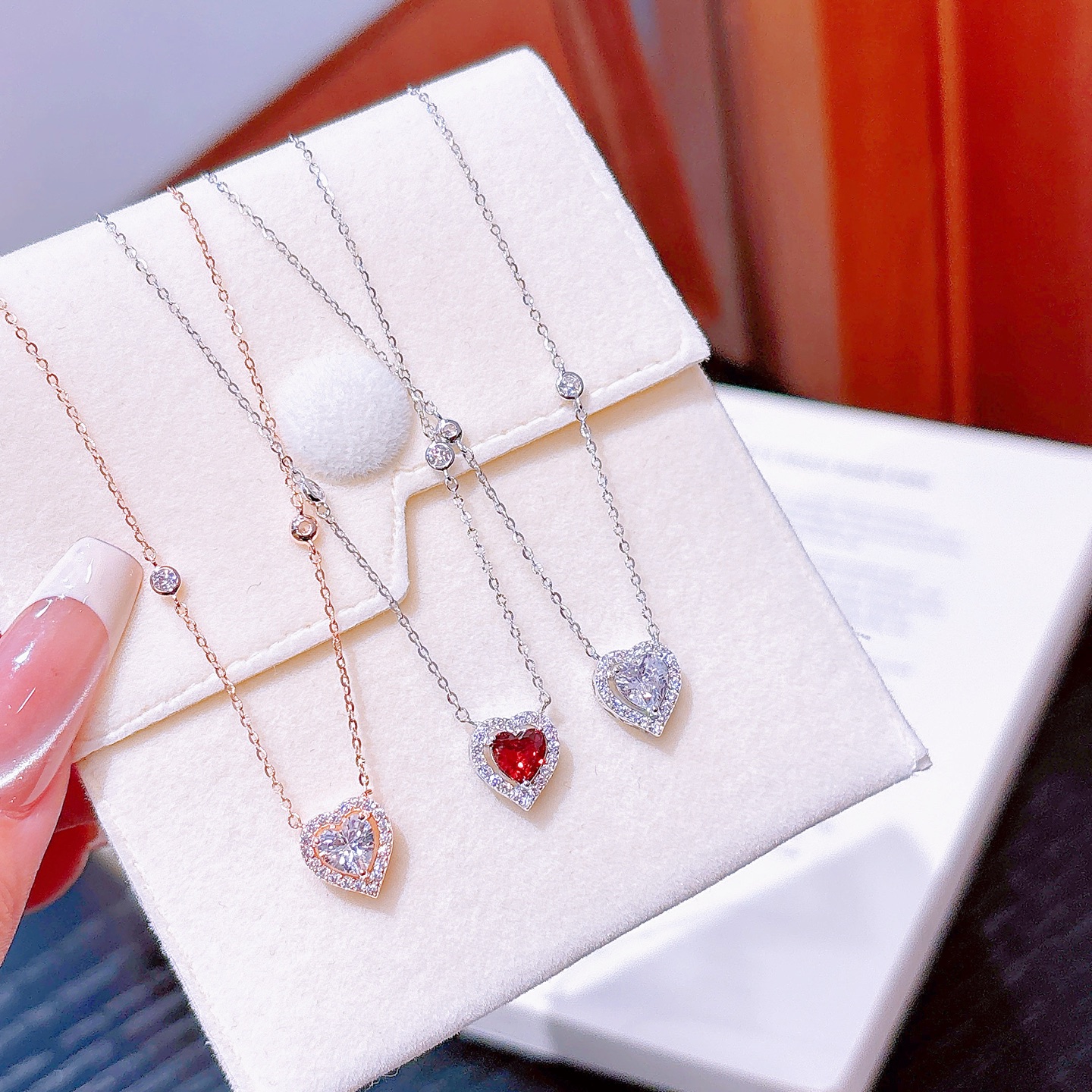 インスタ風ファインシルバーネックレスゴールド 職場