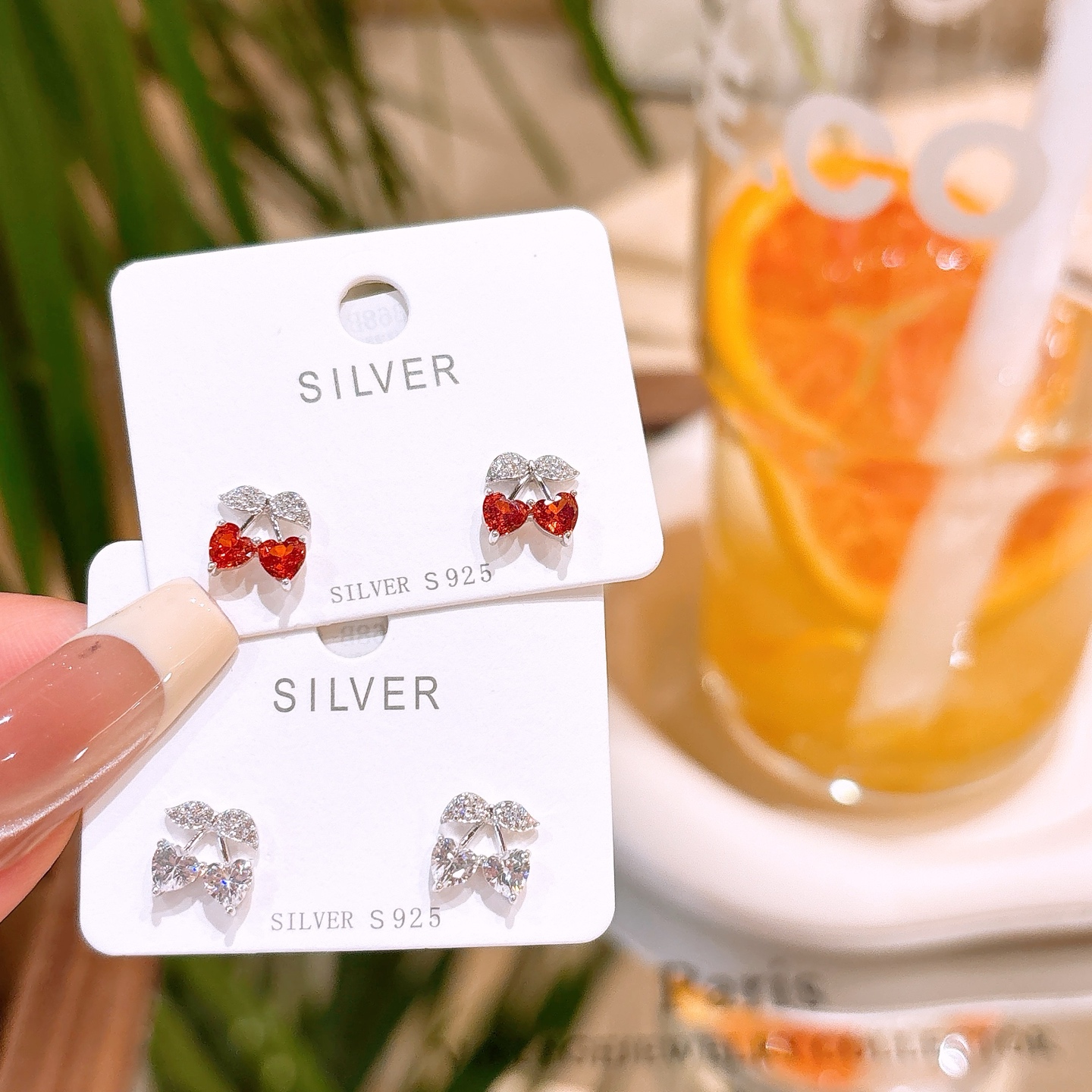 Solid Silver Earrings Lively Wedding Silver