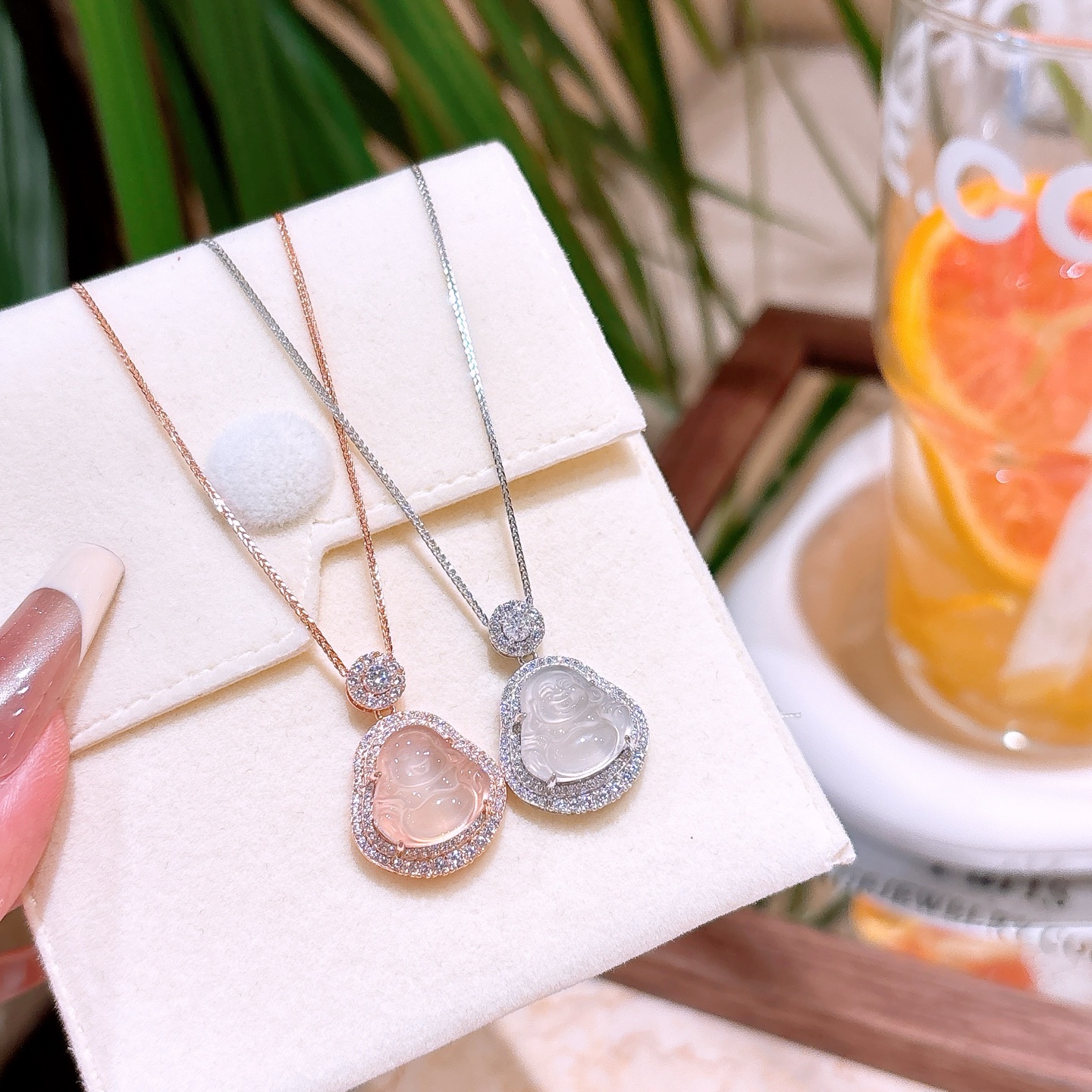 遊び心S925スターリングシルバーネックレスゴールド 旅行