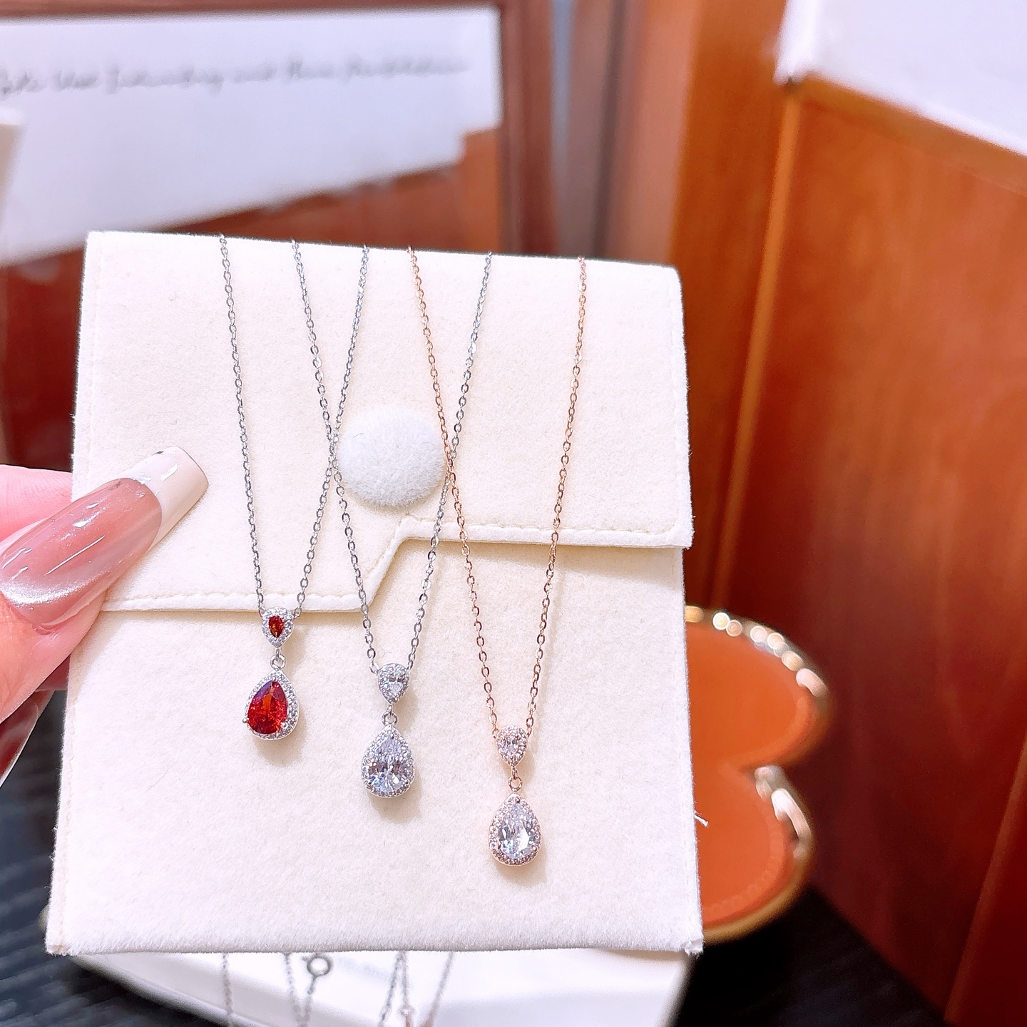 Solid Silver Necklace Unique Bestie Gift Silver