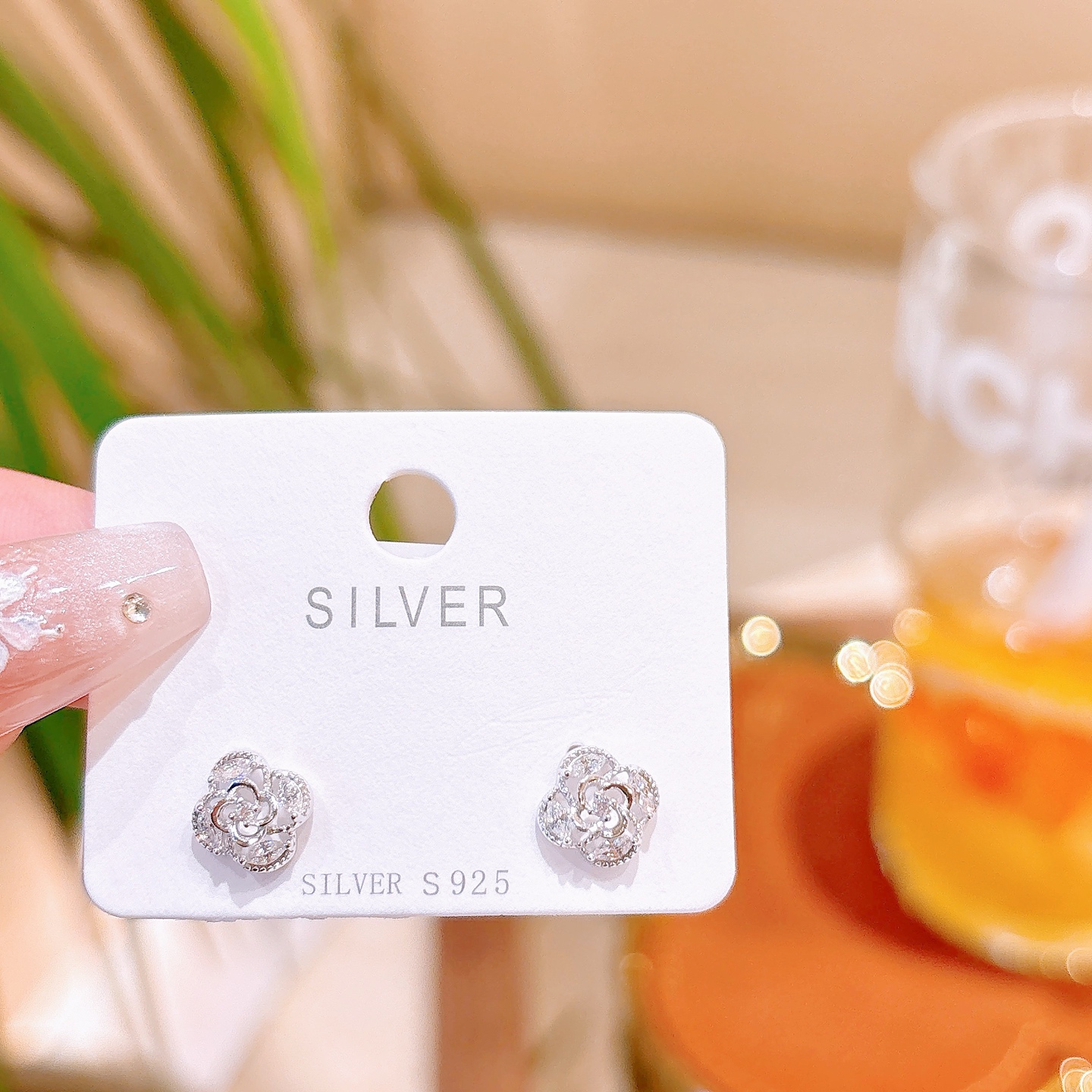 Nickel Free Silver Earrings Precision New Year Gold