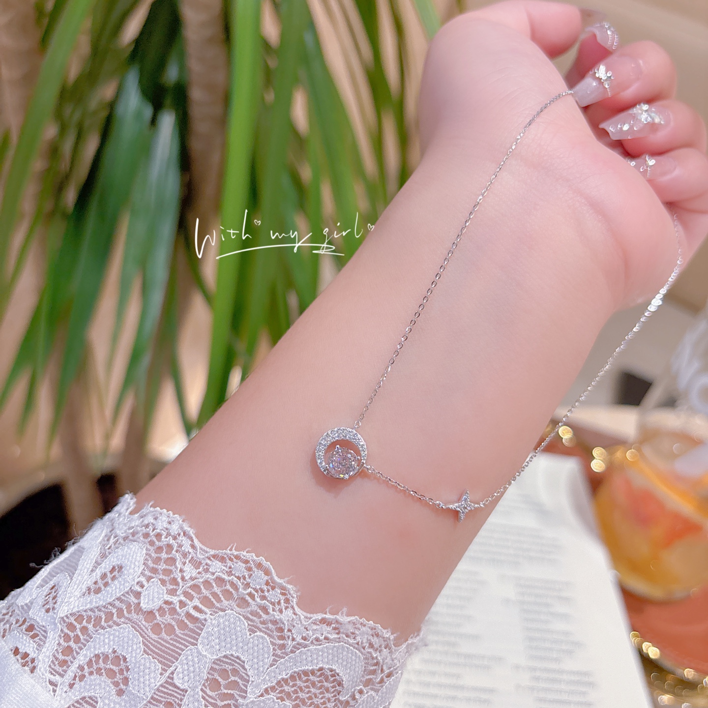 High Polish Silver Necklace Dainty Travel Silver