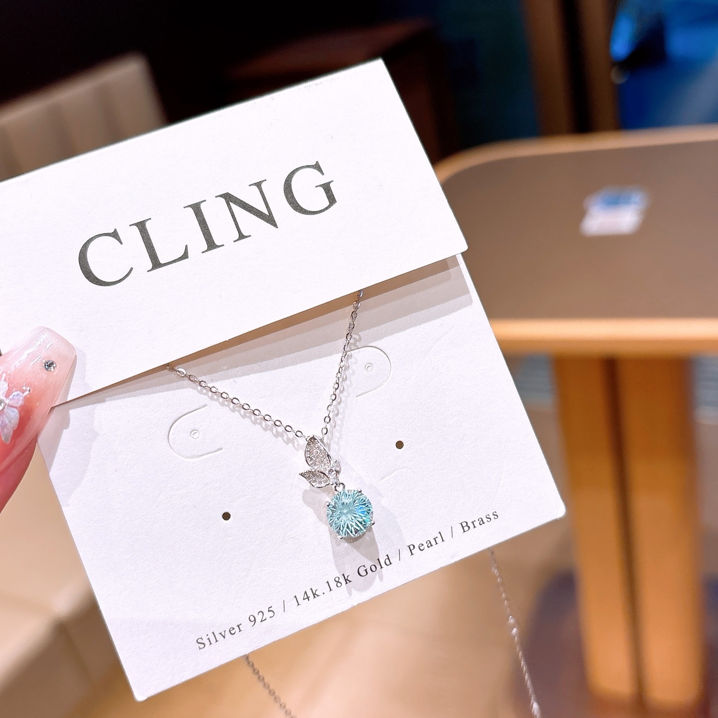 インスタ風アレルギー対応シルバーネックレスシルバー 母の誕生日