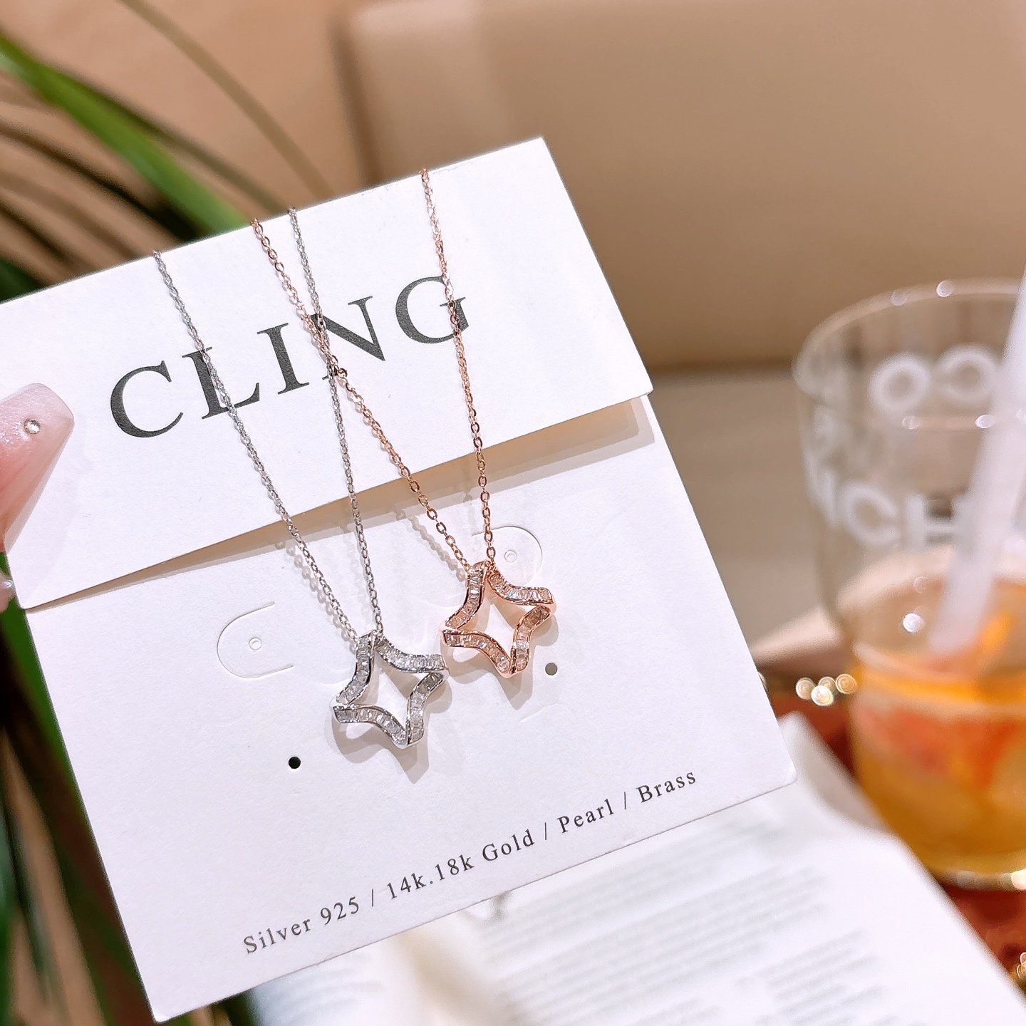 ユニーク925シルバーネックレスシルバー 親友へのプレゼント