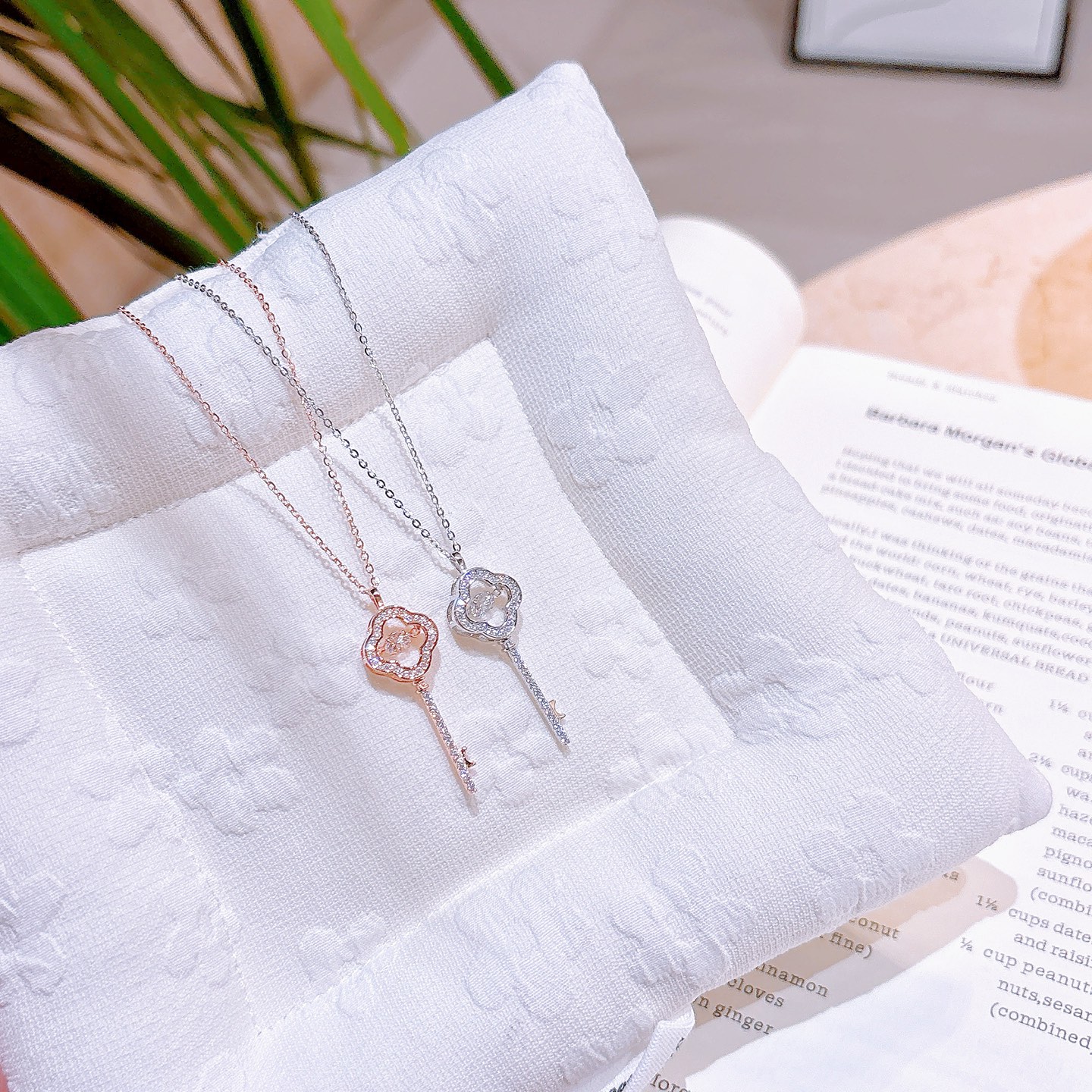 Low Allergy Silver Necklace Elegant Gift for Her Gold