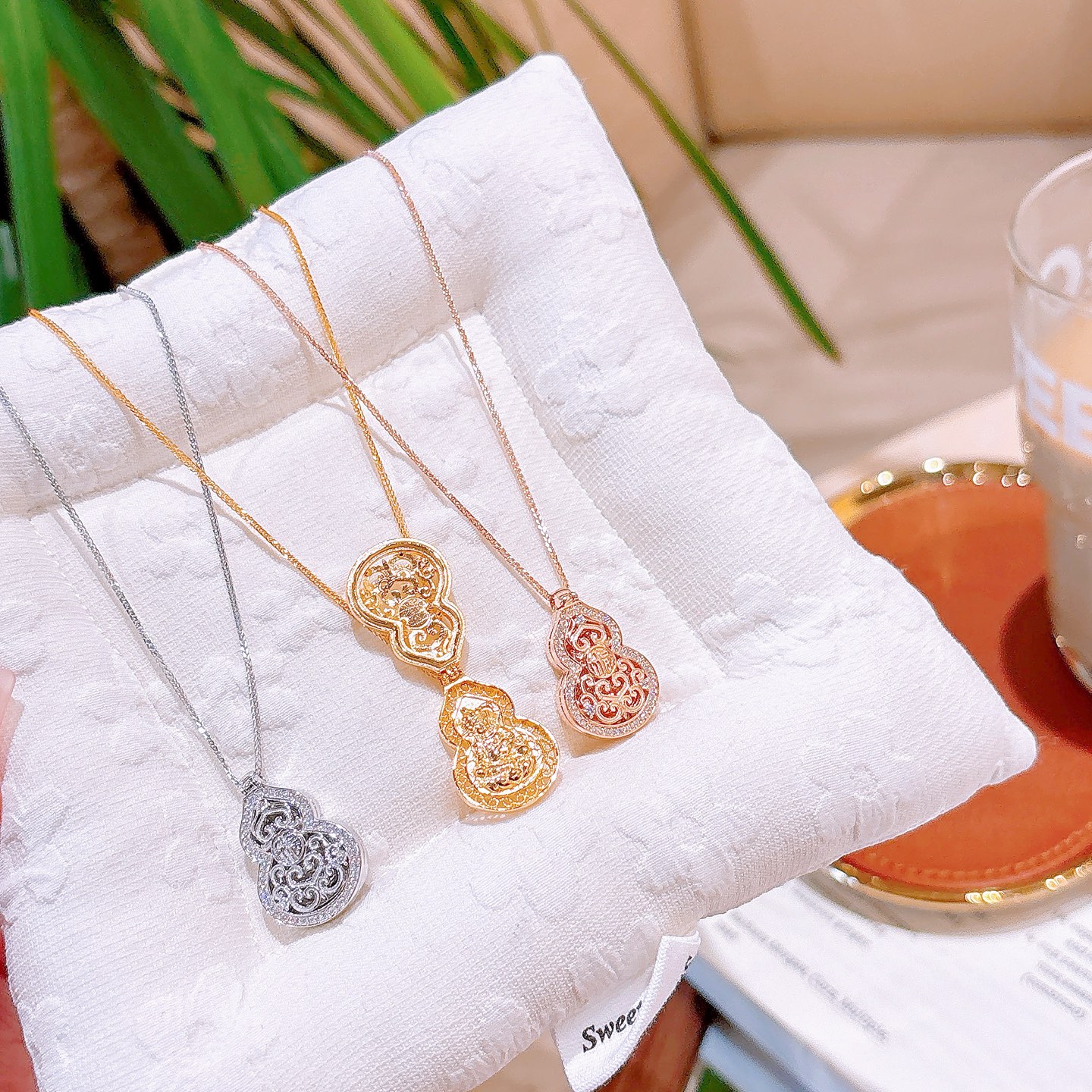 Nickel Free Silver Necklace Ultra Minimal Teacher's Day Gold