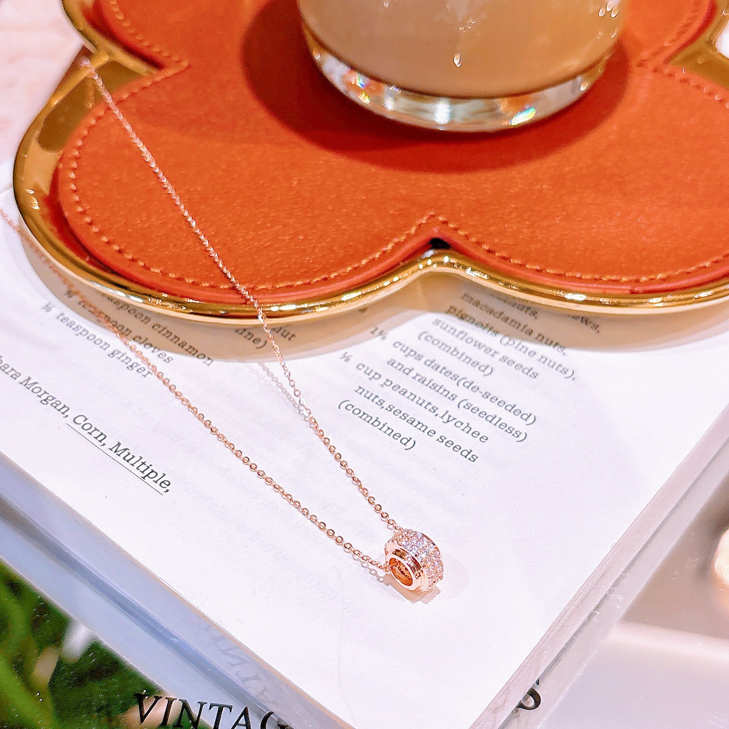 High Polish Silver Necklace Korean Style Mother's Birthday Silver