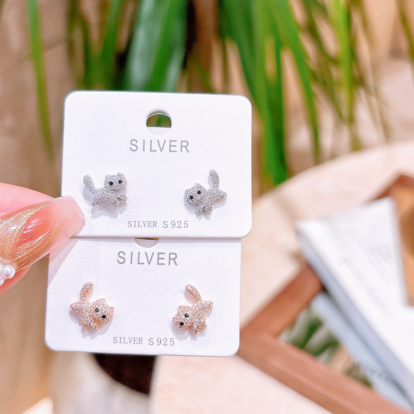 Hypoallergenic Silver Earrings Chic Birthday Gold