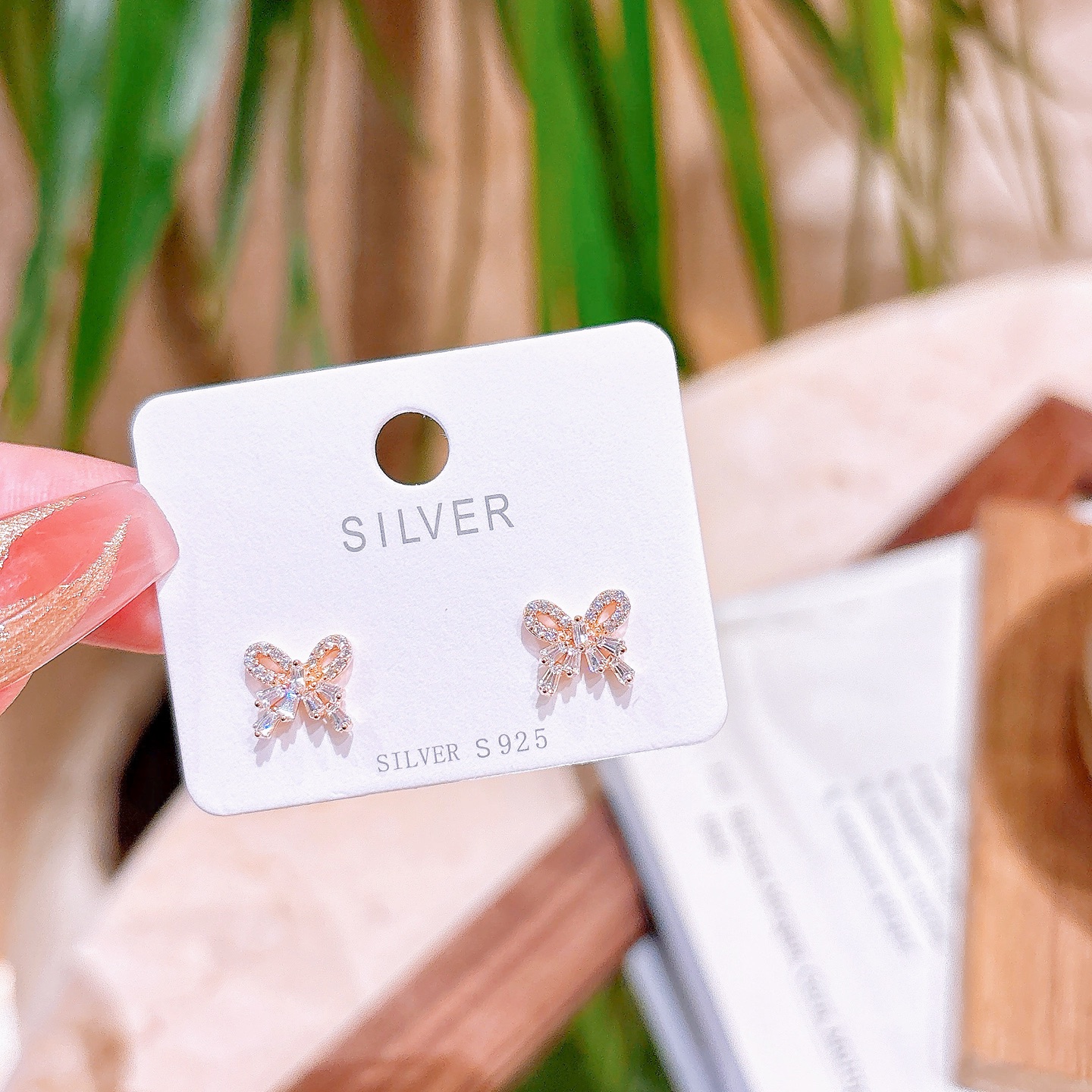 Nickel Free Silver Earrings Sweet Everyday Wear Gold