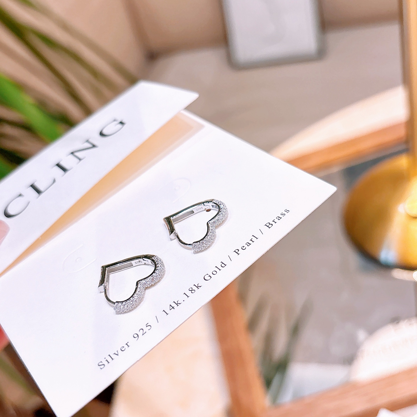 Nickel Free Silver Ear Cuffs Pure Annual Party Silver