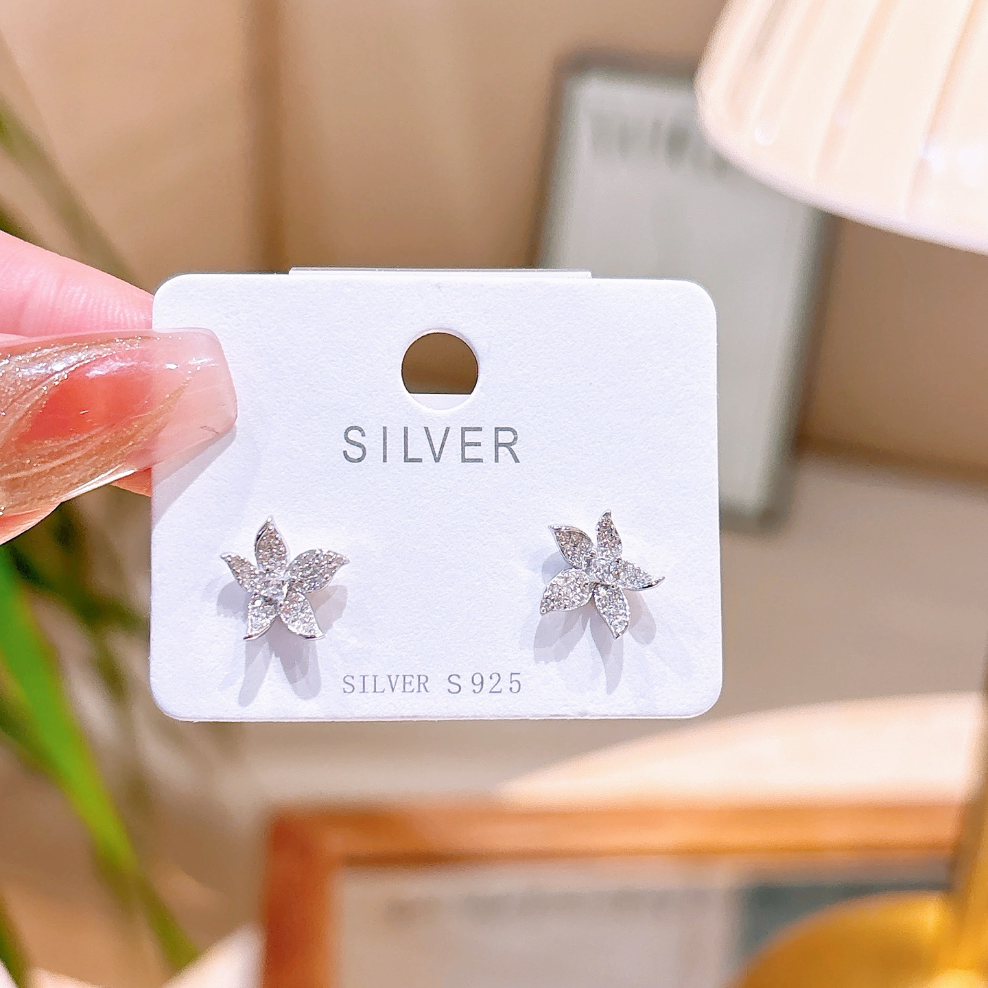 925 Silver Earrings Precision Travel Silver