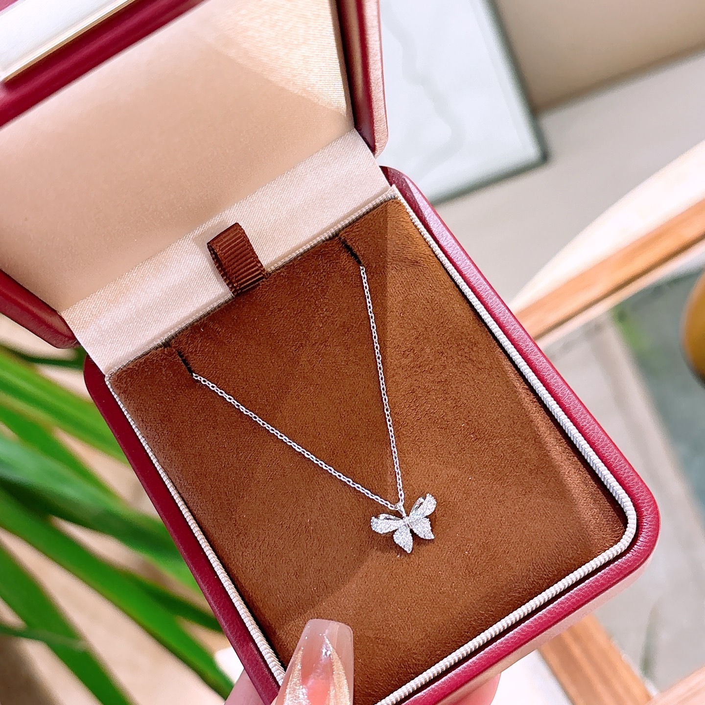 Fine Silver Necklace Sweet & Cool Annual Party Silver