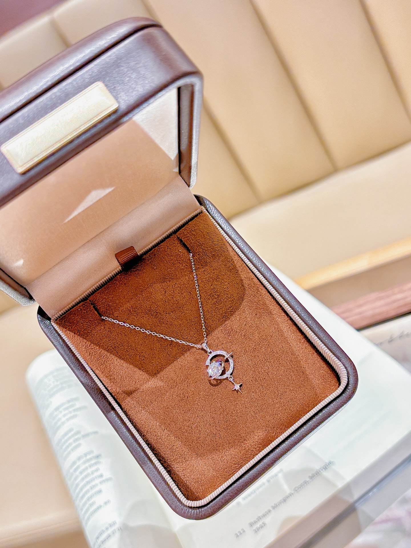 925 Silver Necklace Minimalist Father's Day Gold