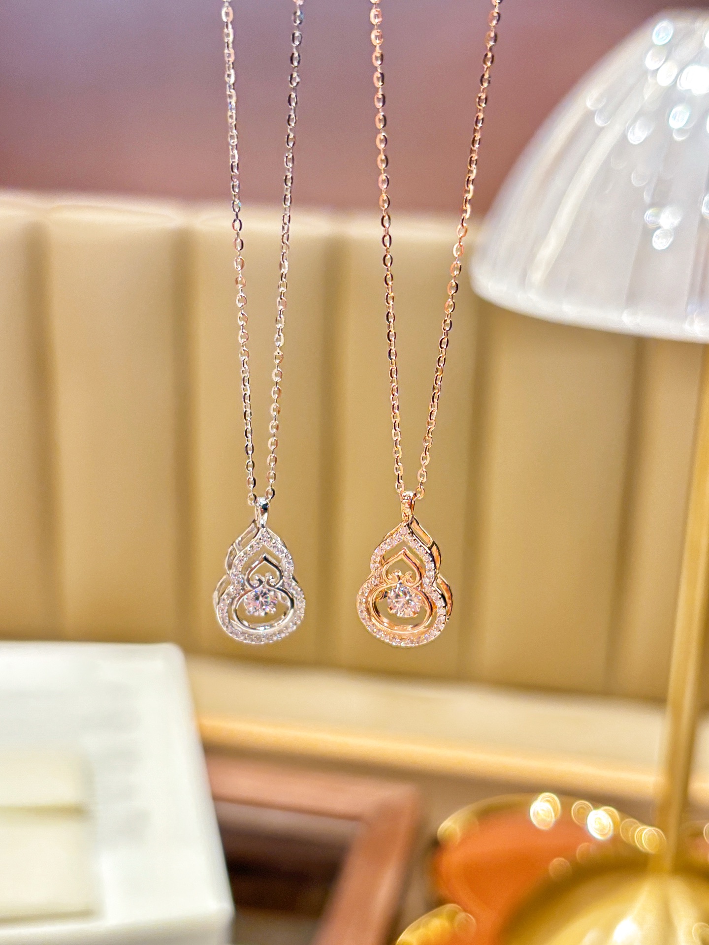 Nickel Free Silver Necklace Korean Style Workplace Gold