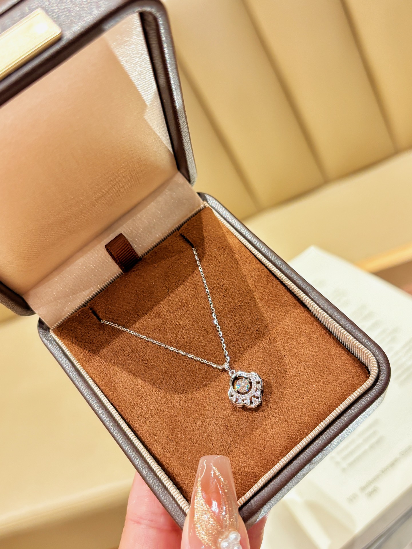 Fine Silver Necklace Girly Office Silver