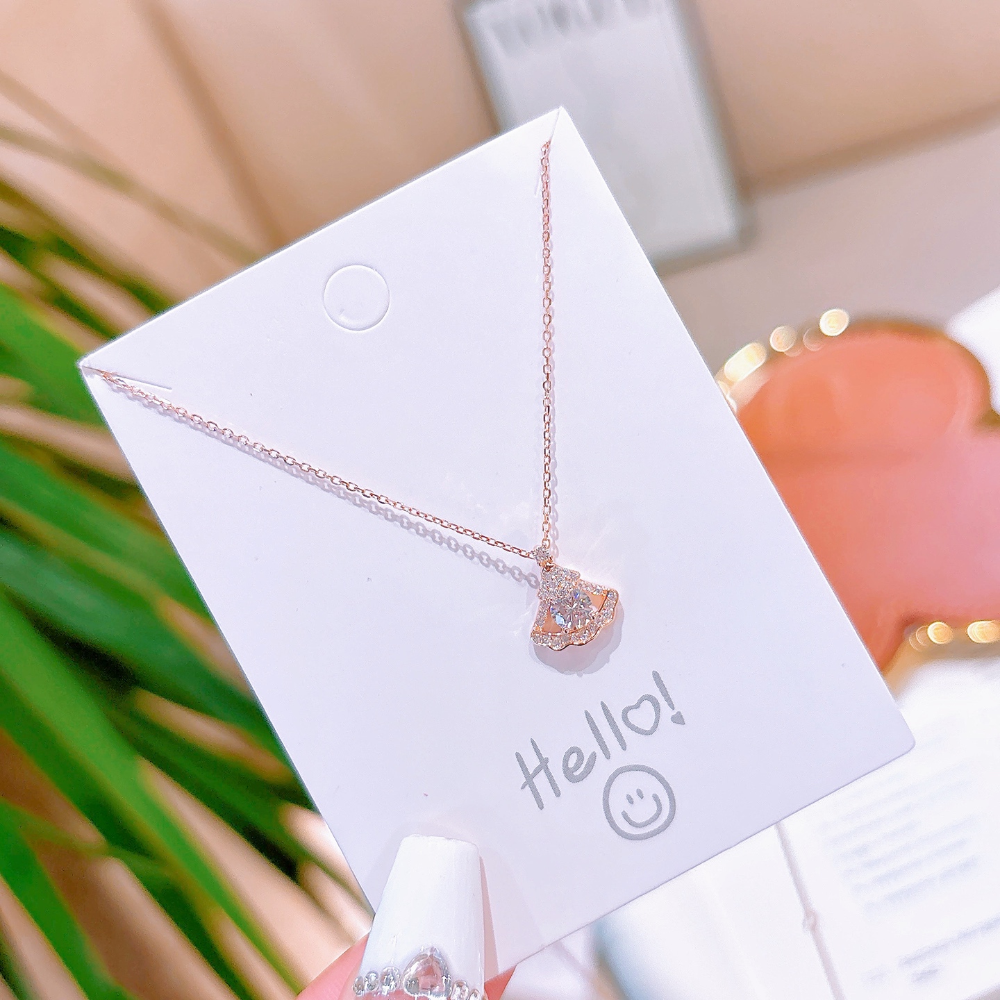 925 Silver Necklace Ethereal Date Night Gold