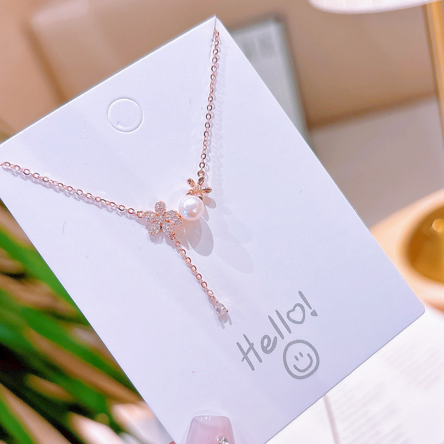 ラグジュアリー高品質シルバーネックレスシルバー 母の日