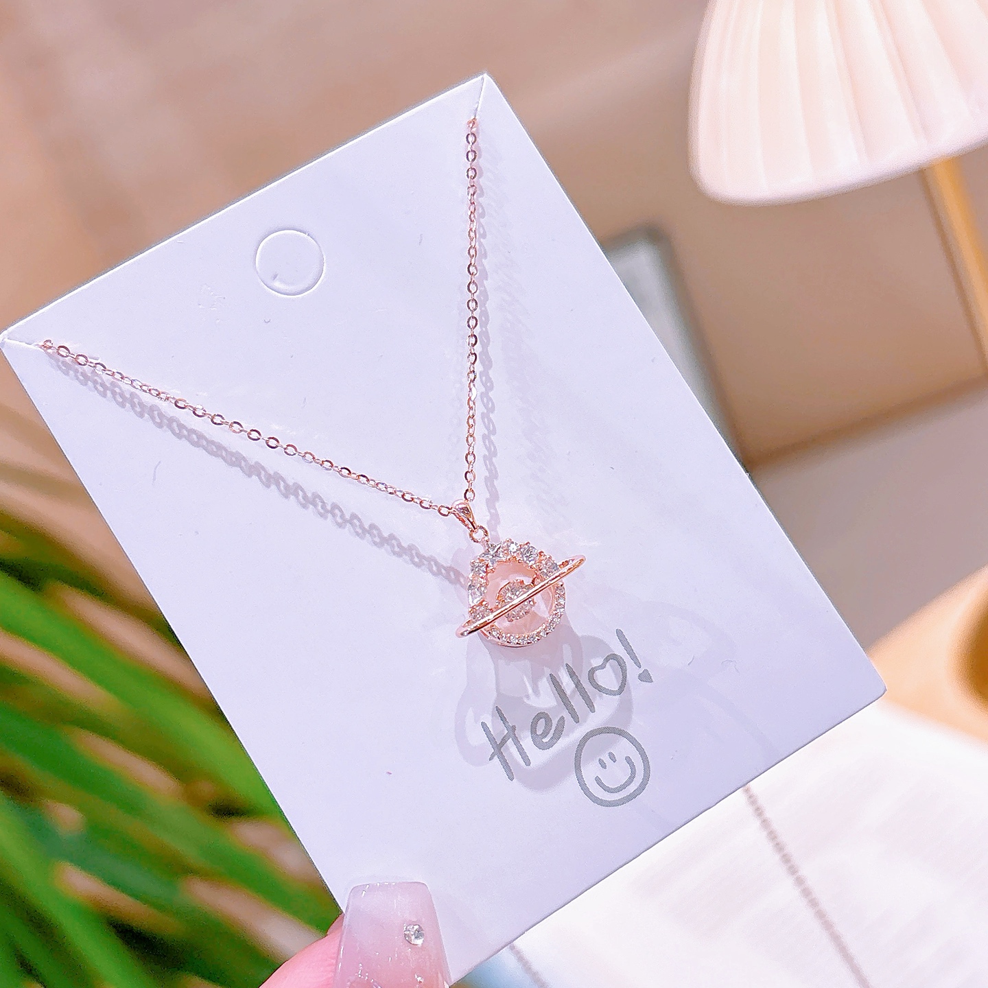 S925 Sterling Silver Necklace Intellectual Confession Gold