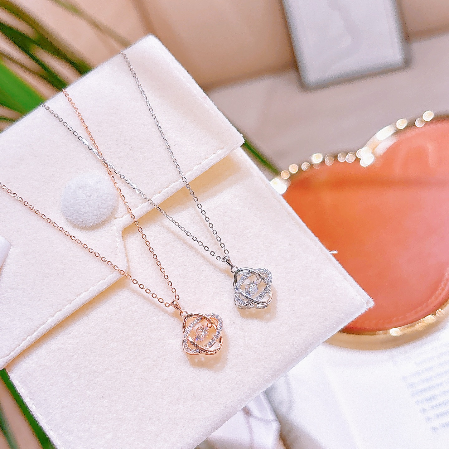 925 Silver Necklace Ins Style Travel Silver