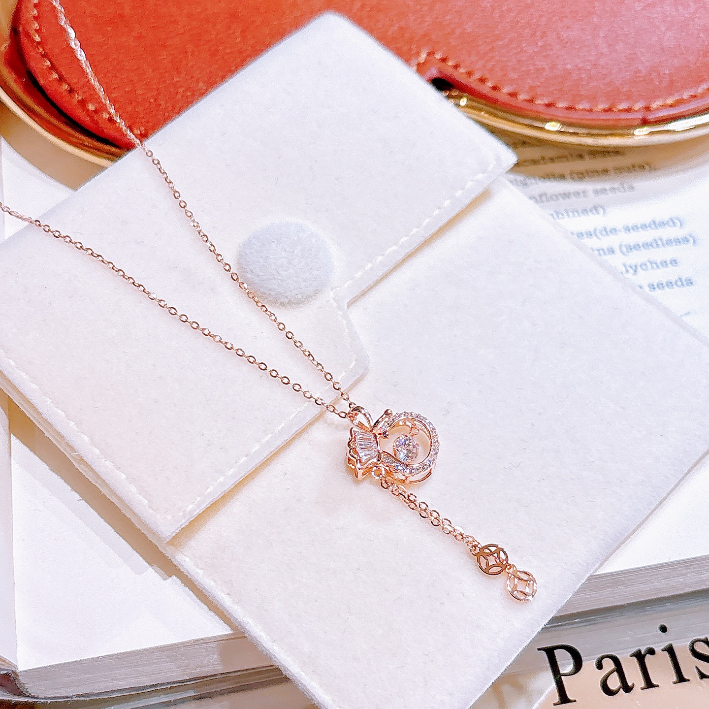 Nickel Free Silver Necklace Delicate Mother's Birthday Silver