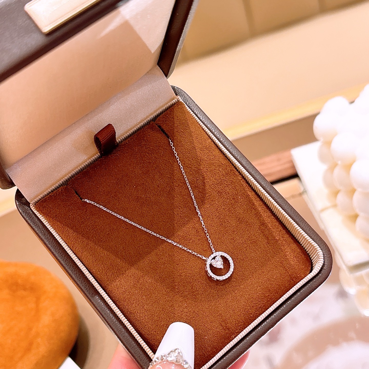 高級感高品質シルバーネックレスゴールド ギフト