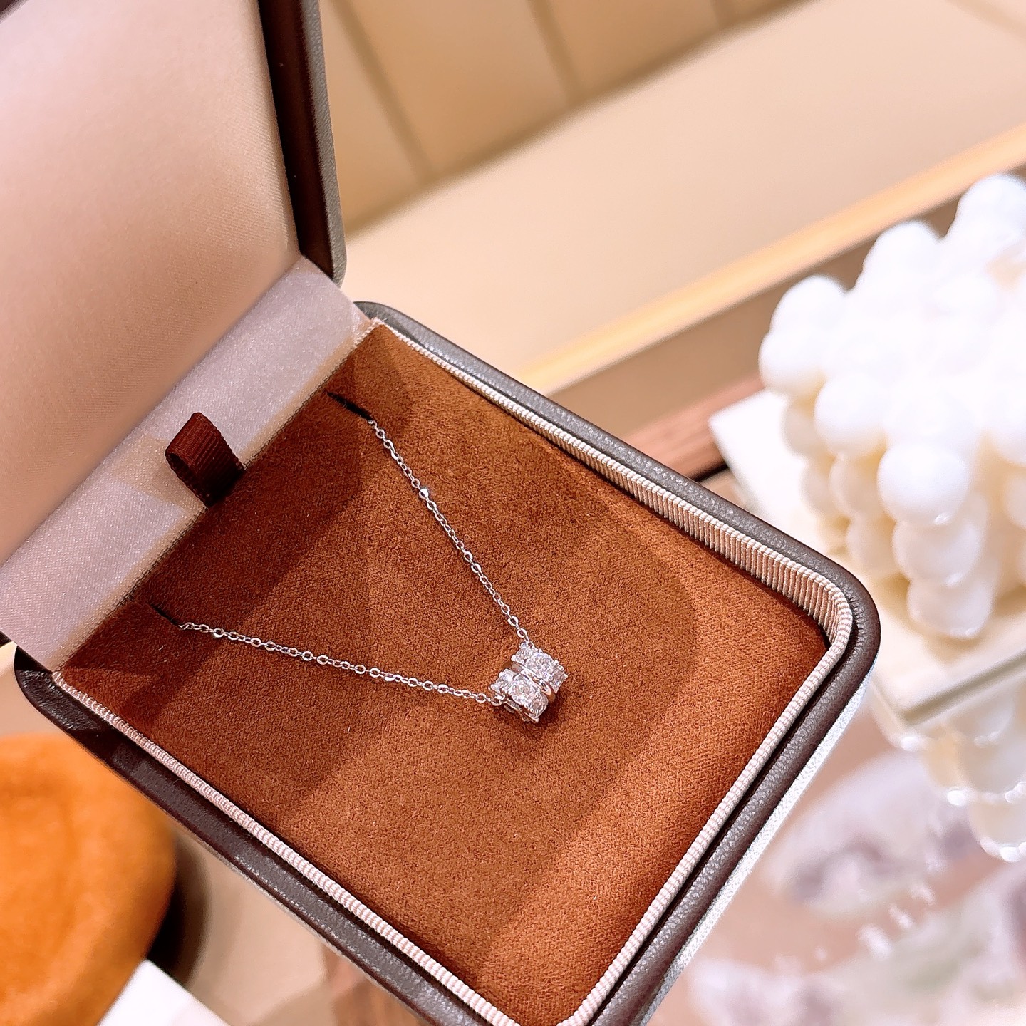 Nickelfreies Silber Kette Schick Jahresfeier Silber