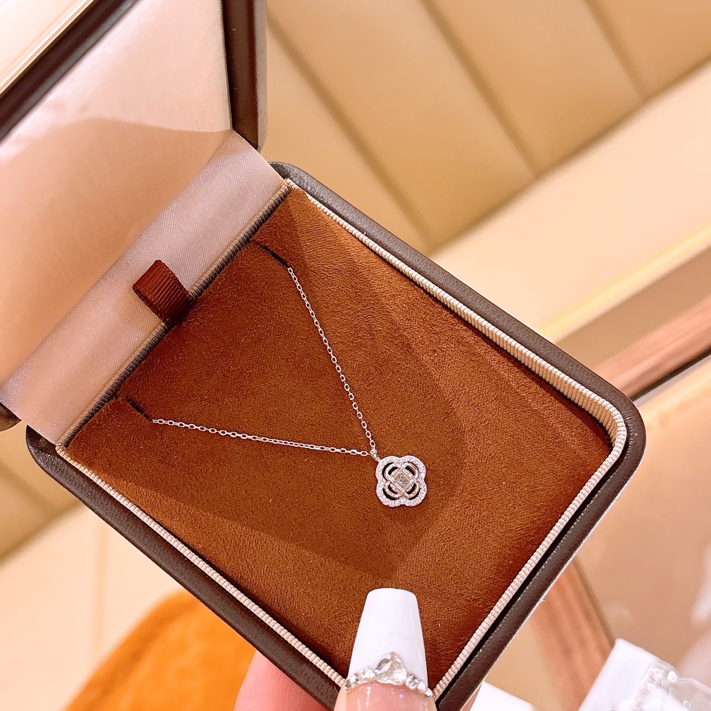 Low Allergy Silver Necklace Pure Wedding Silver