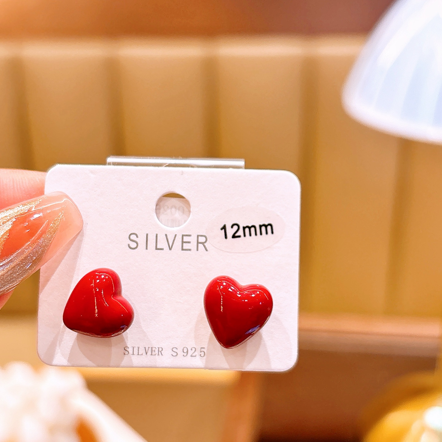 S925 Sterling Silver Earrings Premium Date Night Gold