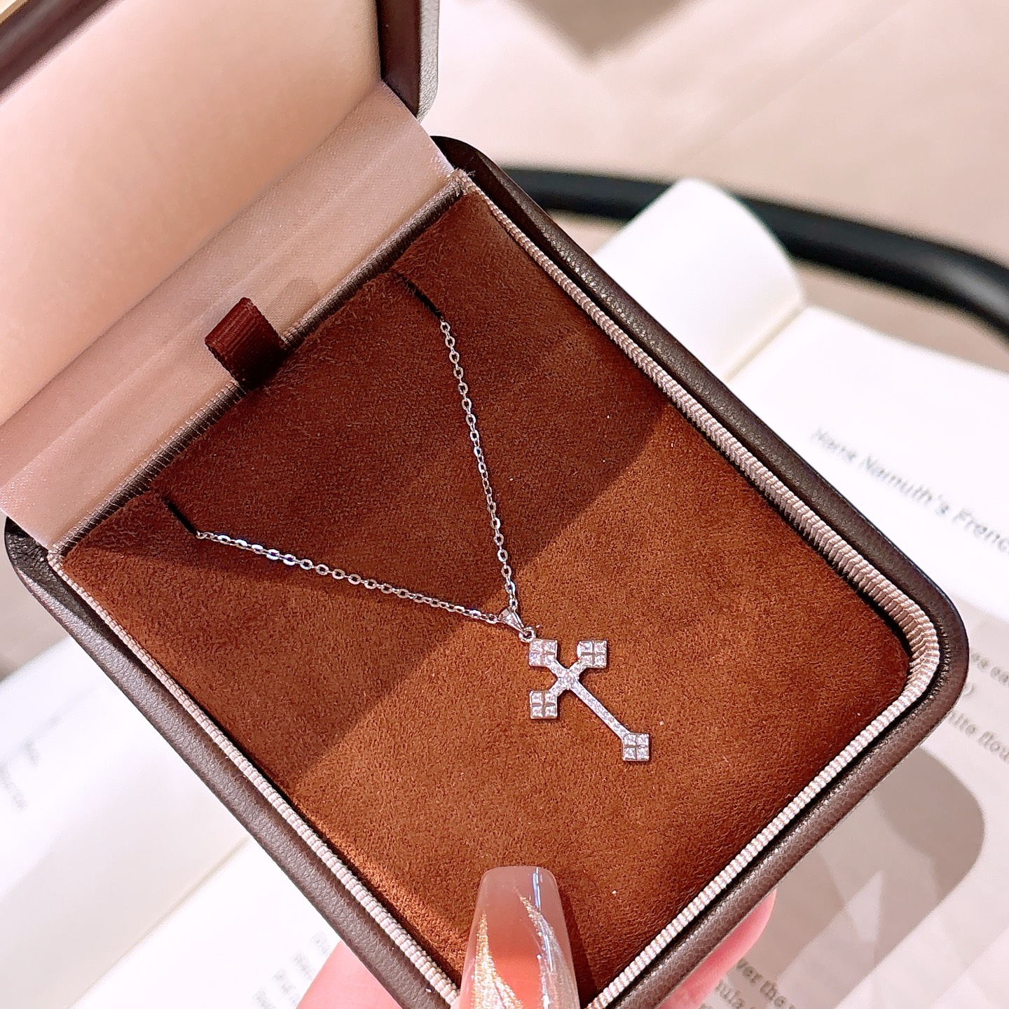 Hypoallergenic Silver Necklace Dainty Date Night Silver